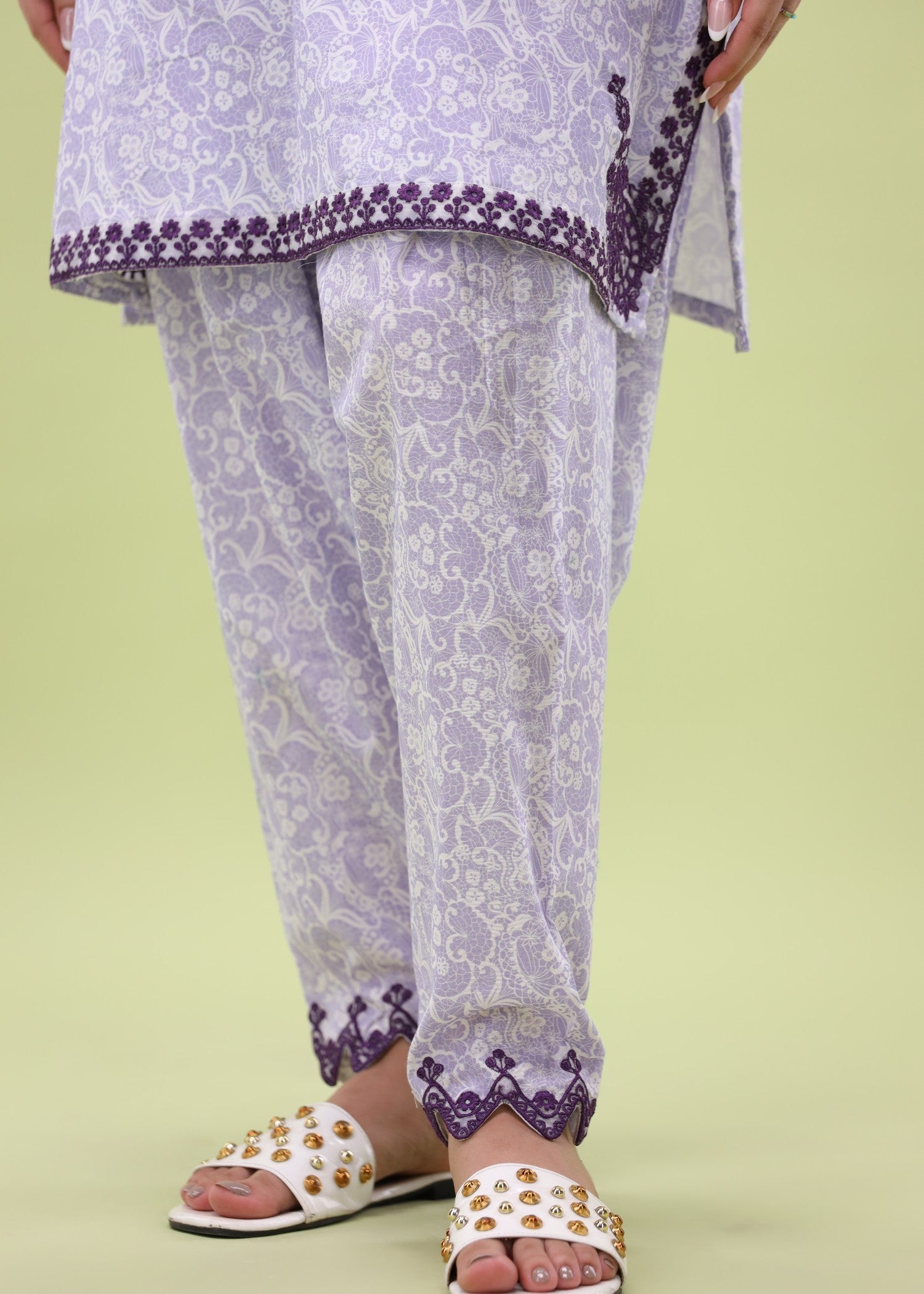 Mohagni LP-16 2PC LAWN STITCHED