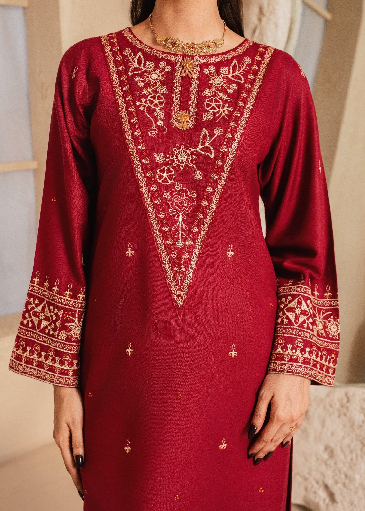 Tehzeeb Libas ZAREEN EMBROIDERED 3PC