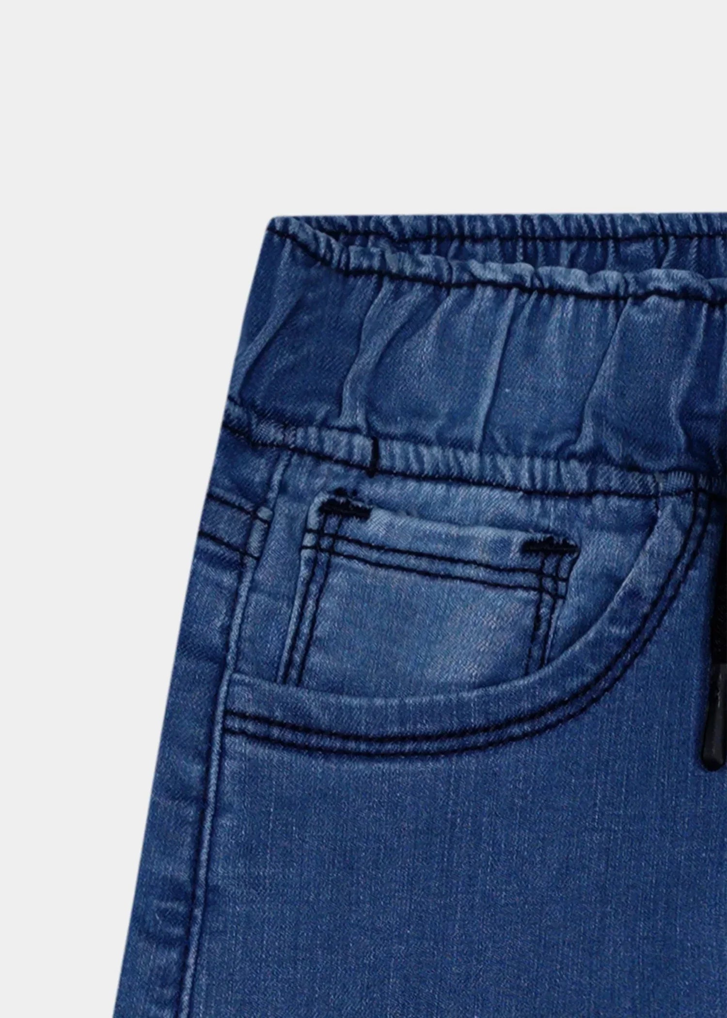 GIRLS-6 - Pocket Wide Leg Pants Dark Blue