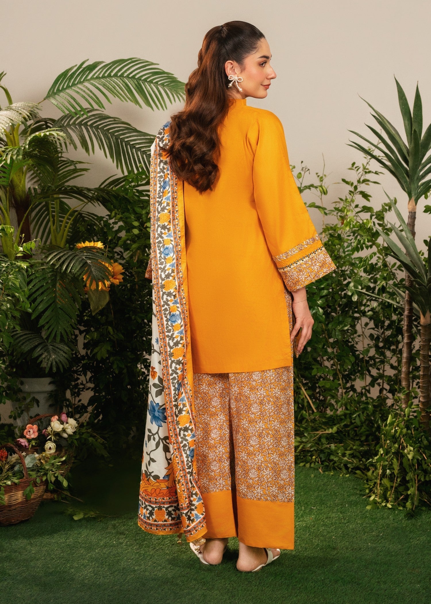 Tehzeeb Libas HAZEL EMBROIDERED 3PC