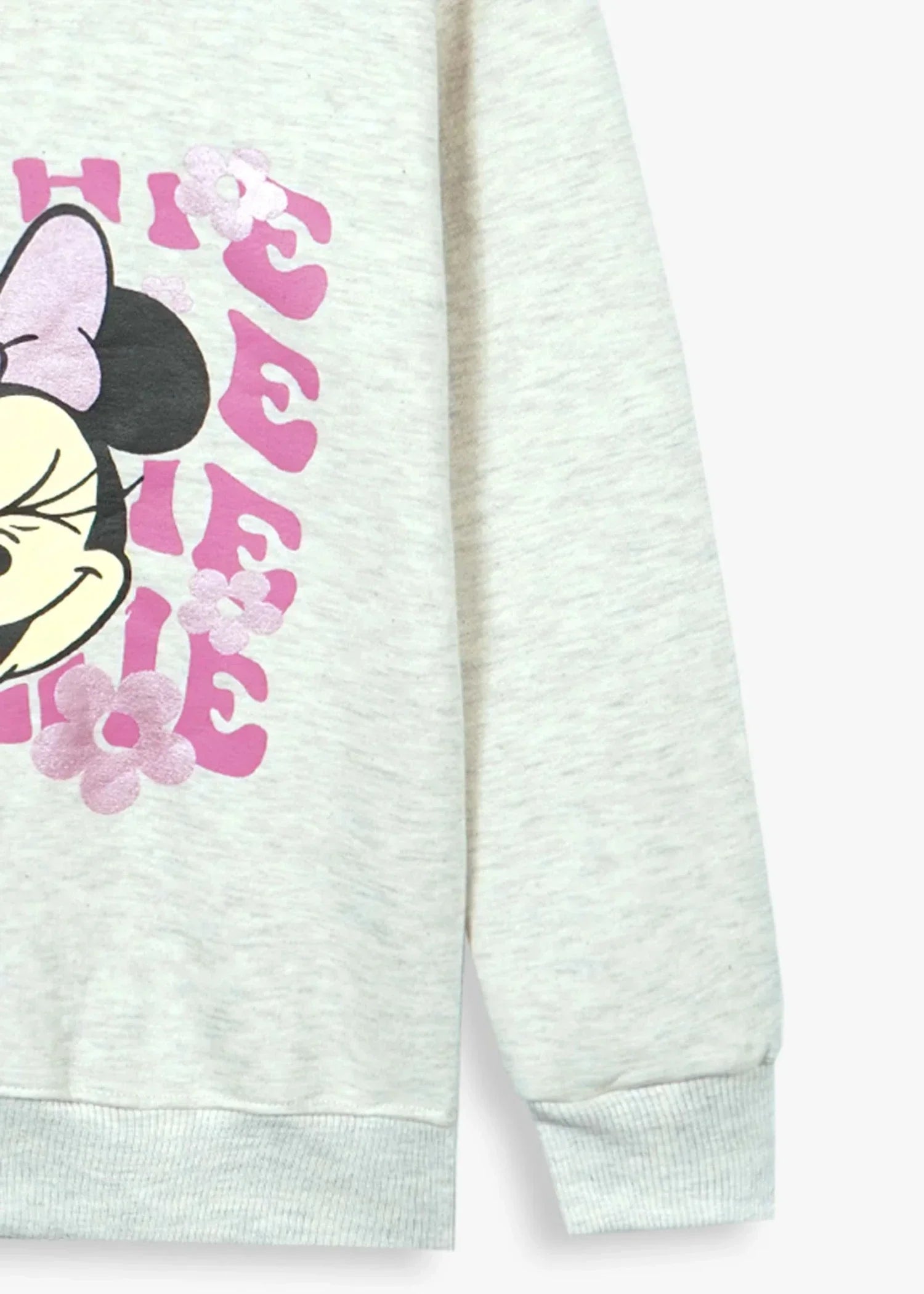 MINNIE-MOUSE-KIDS-TRACKSUIT-2 - Piece Cotton Fleece Sweatshirt Joggers Set Winter Wear