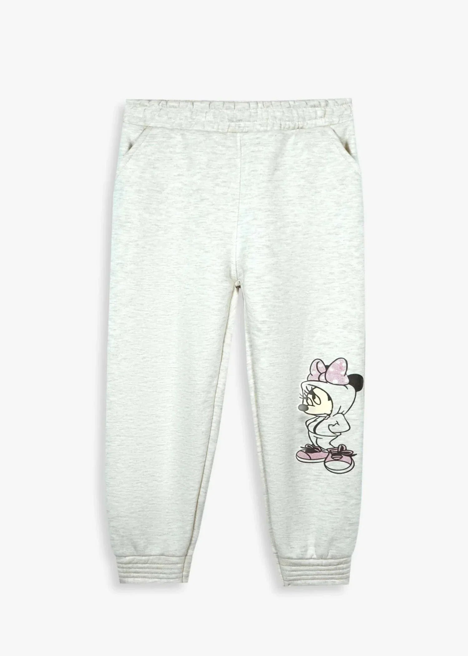MINNIE-MOUSE-KIDS-TRACKSUIT-2 - Piece Cotton Fleece Sweatshirt Joggers Set Winter Wear