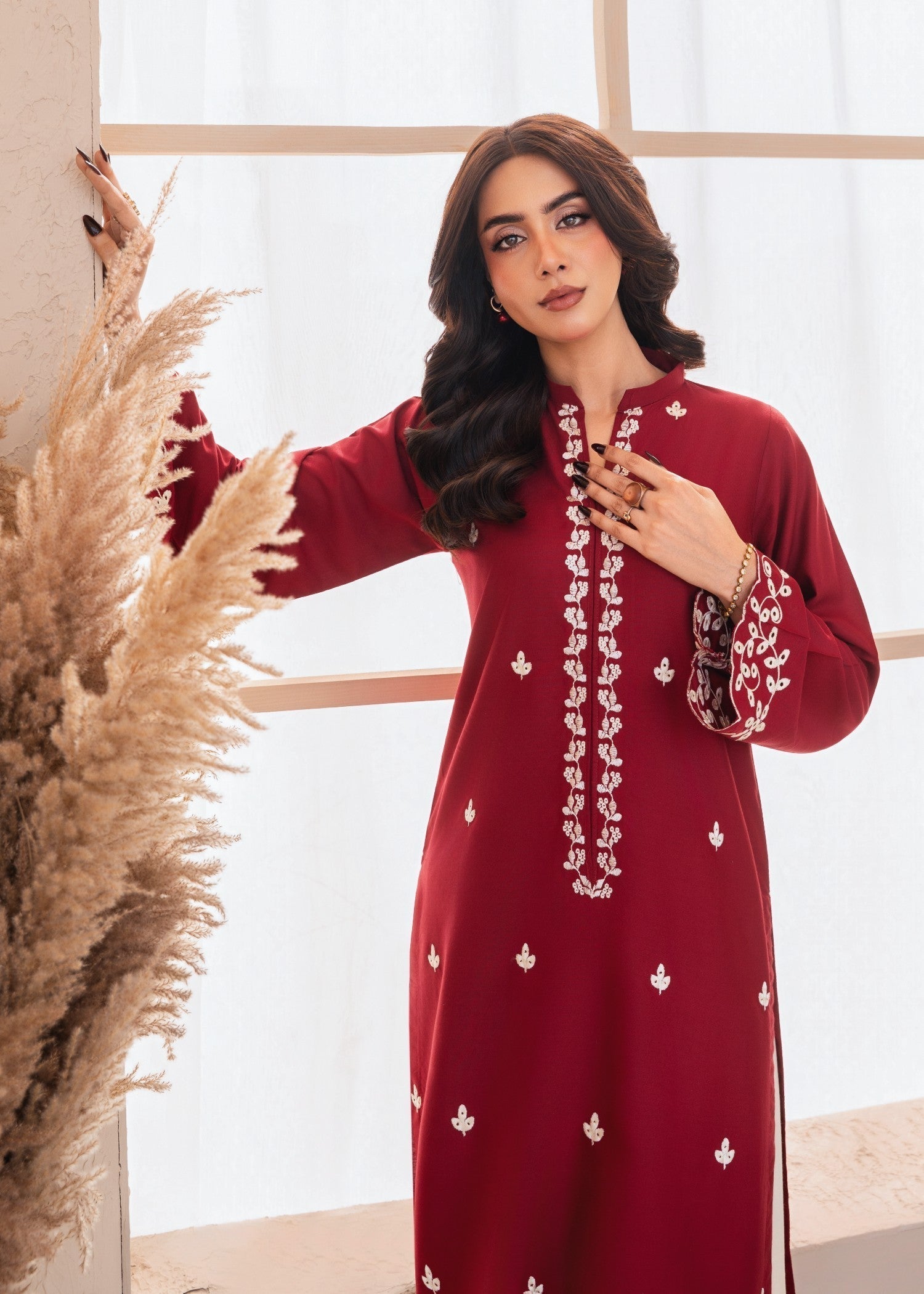 Tehzeeb Libas ZARF EMBROIDERED 2PC