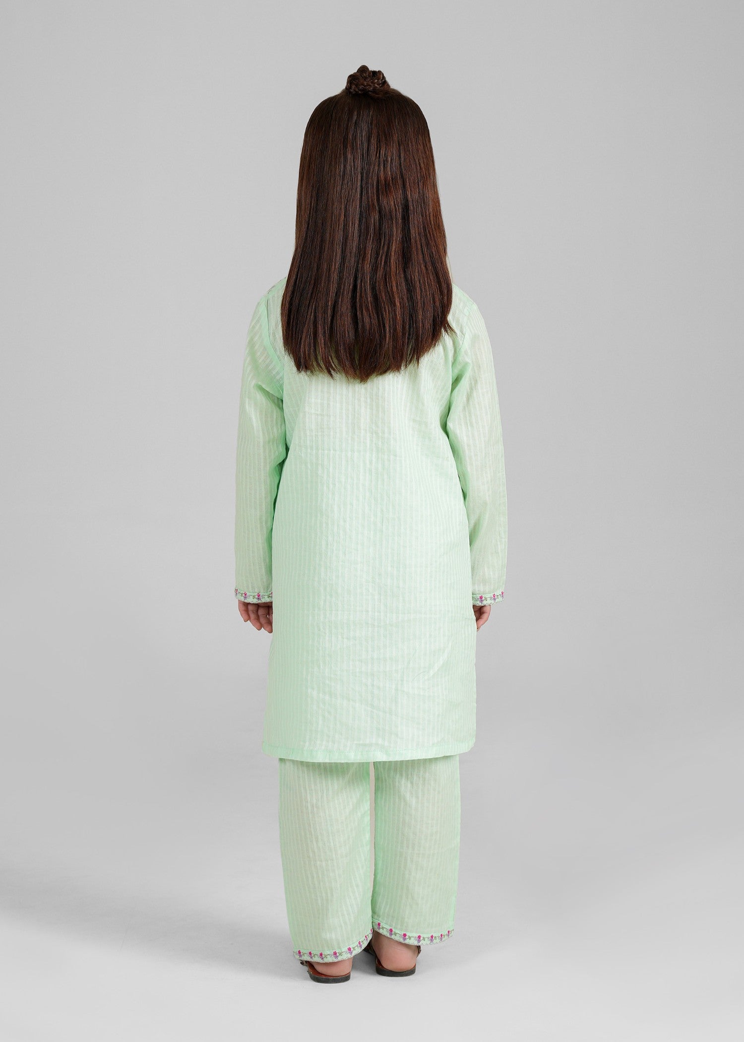 2 - Pcs Cotton Suit All Over Tilla Work