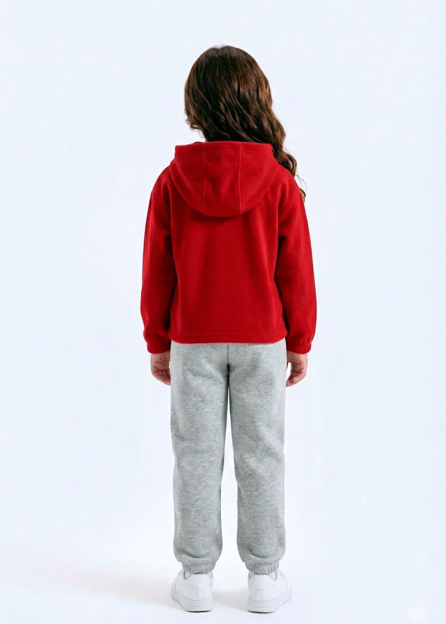 KIDS-DUMBO-RED-SHORT-BODY-HOODIE-SUIT-WITH-GREY-TROUSER