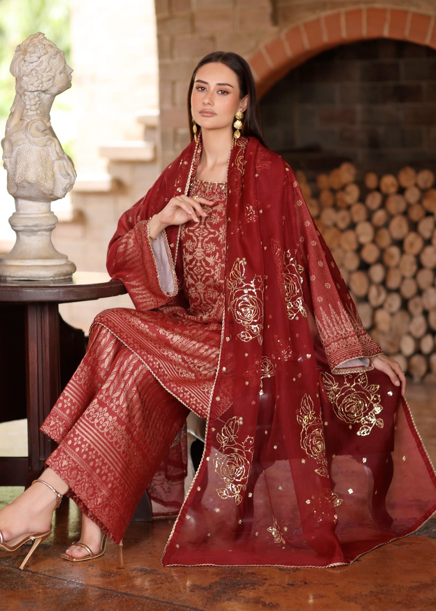 MJD-02-3 Jacquard Pc Stitched