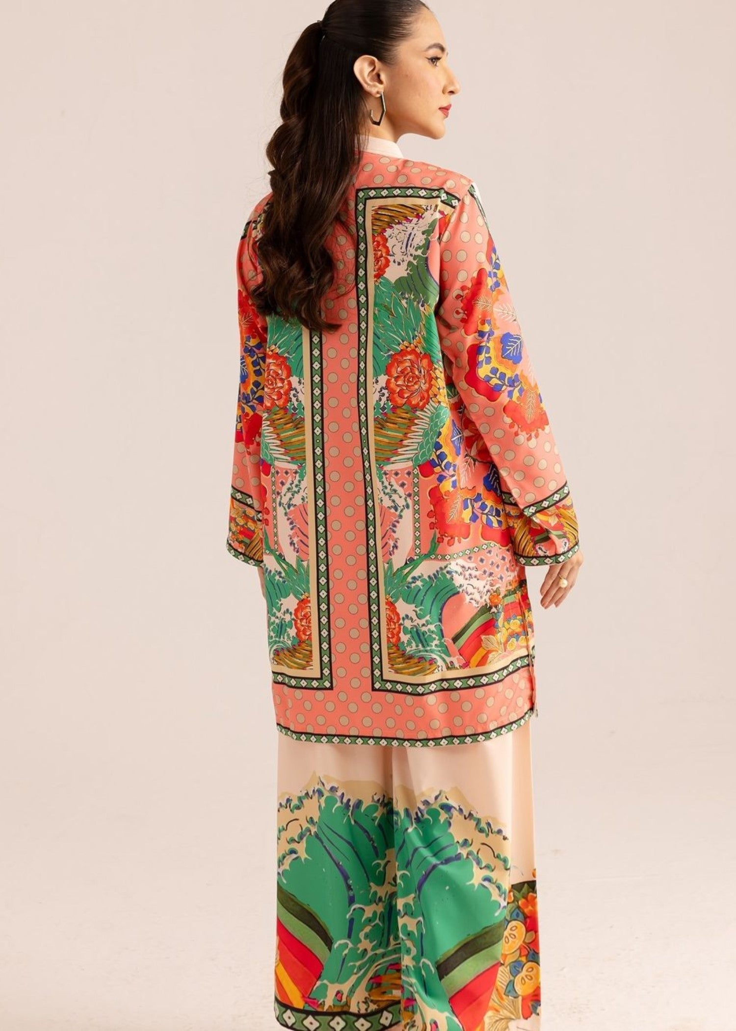 Tehzeeb Libas "Bagh-e-Baharan" Khaddar 2PC Set