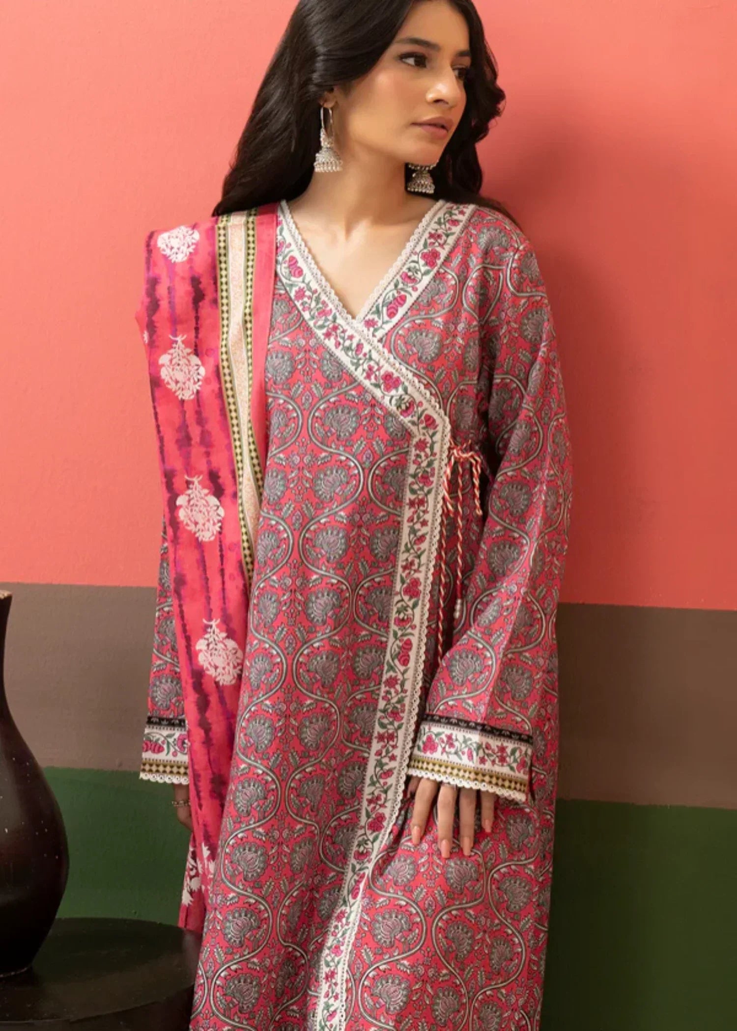 Zellbury Kurta Dupatta Trouser - WPS2531987