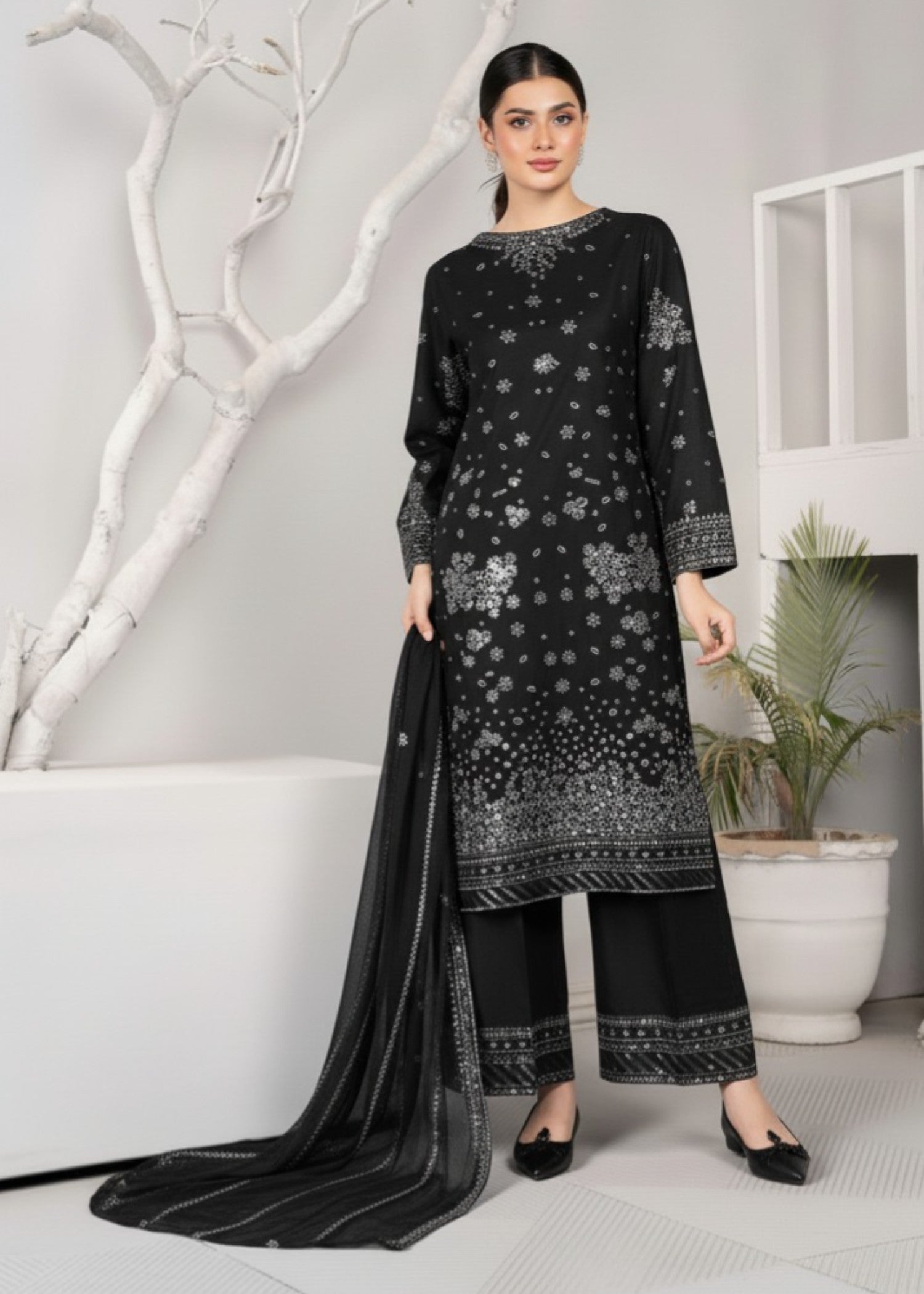 Sahibas By Mirza Bilonara - Black