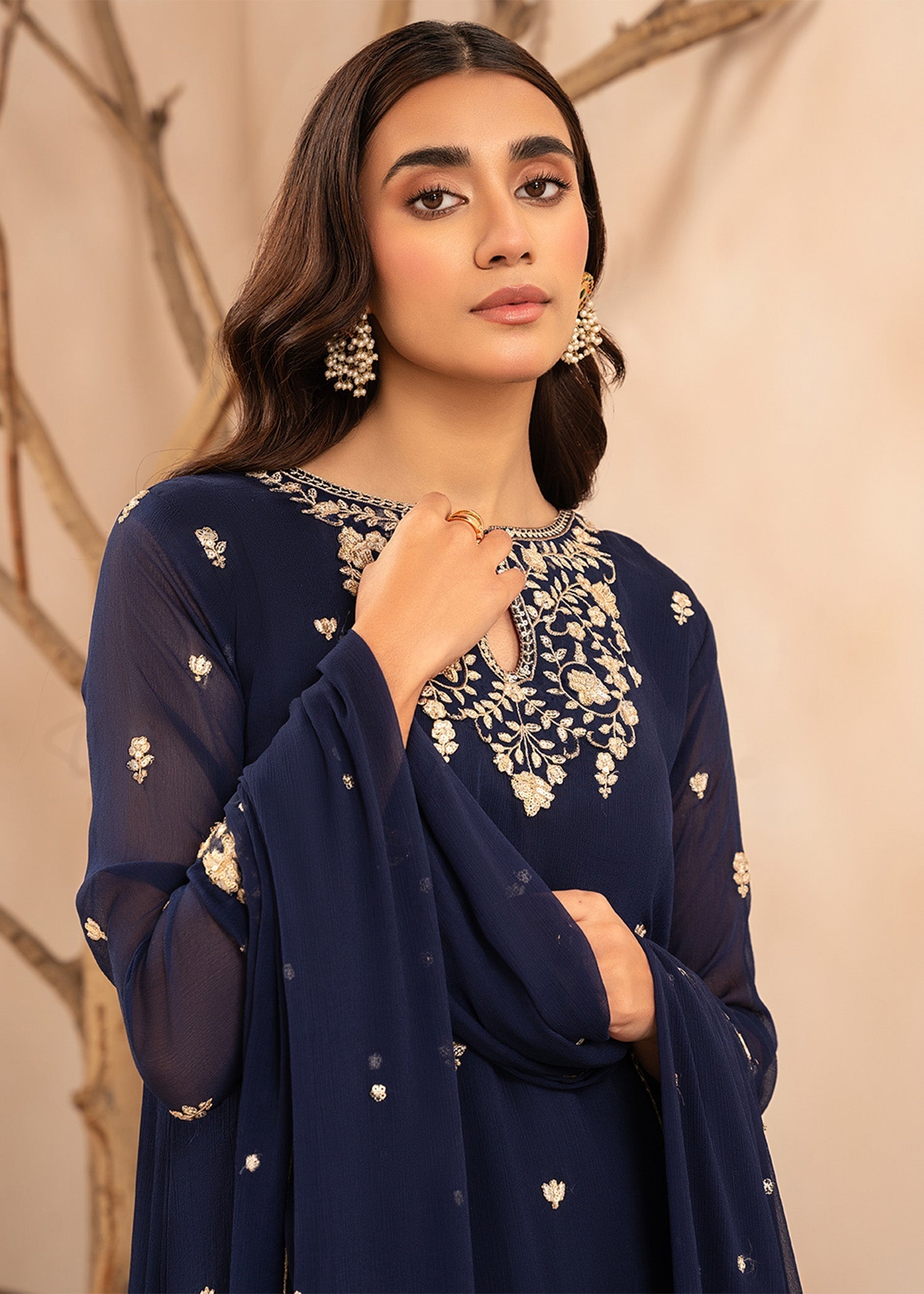 Agha Jaan Insia Blue