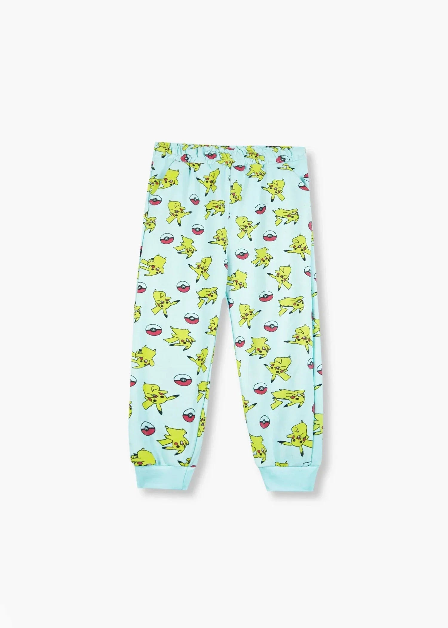 PIKACHU-PRINTED-KIDS-FLEECE-SUIT-WARM-WINTER-TRACKSUIT-FOR-GIRLS