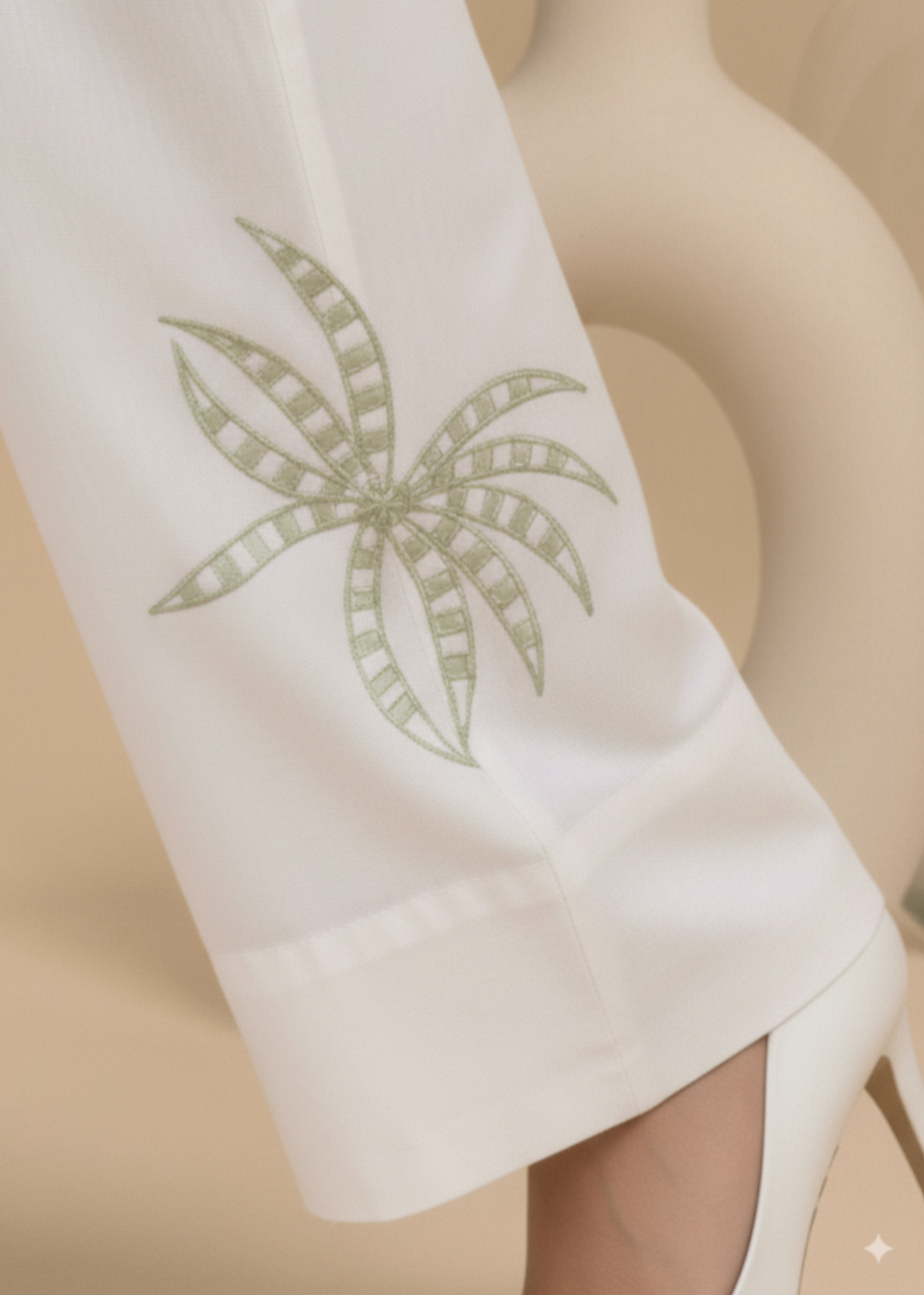 Lawn cotton Co Ord Sets in Pastel green
