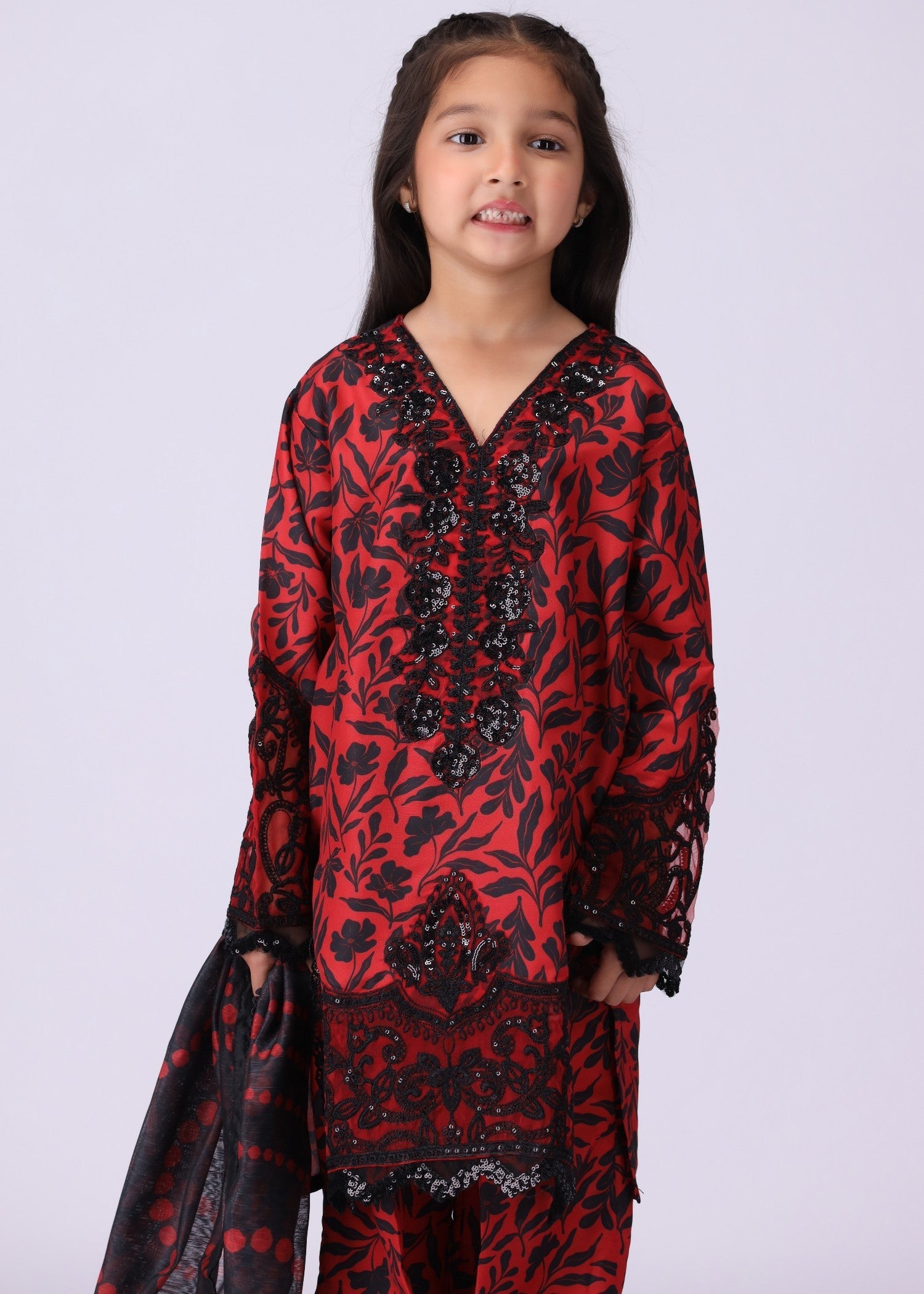 MKA-09-3PC-1 Girls Stitched