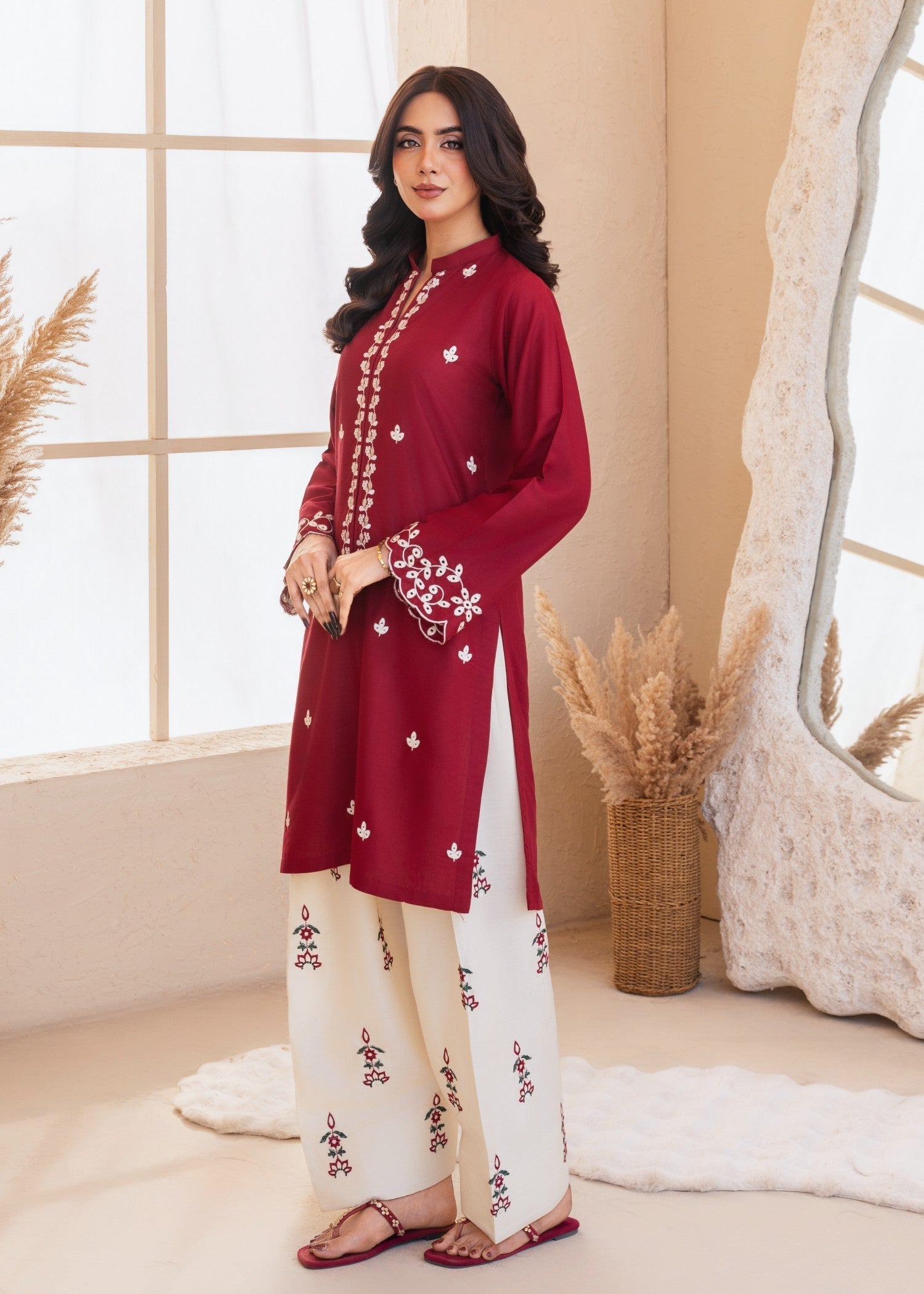 Tehzeeb Libas ZARF EMBROIDERED 2PC