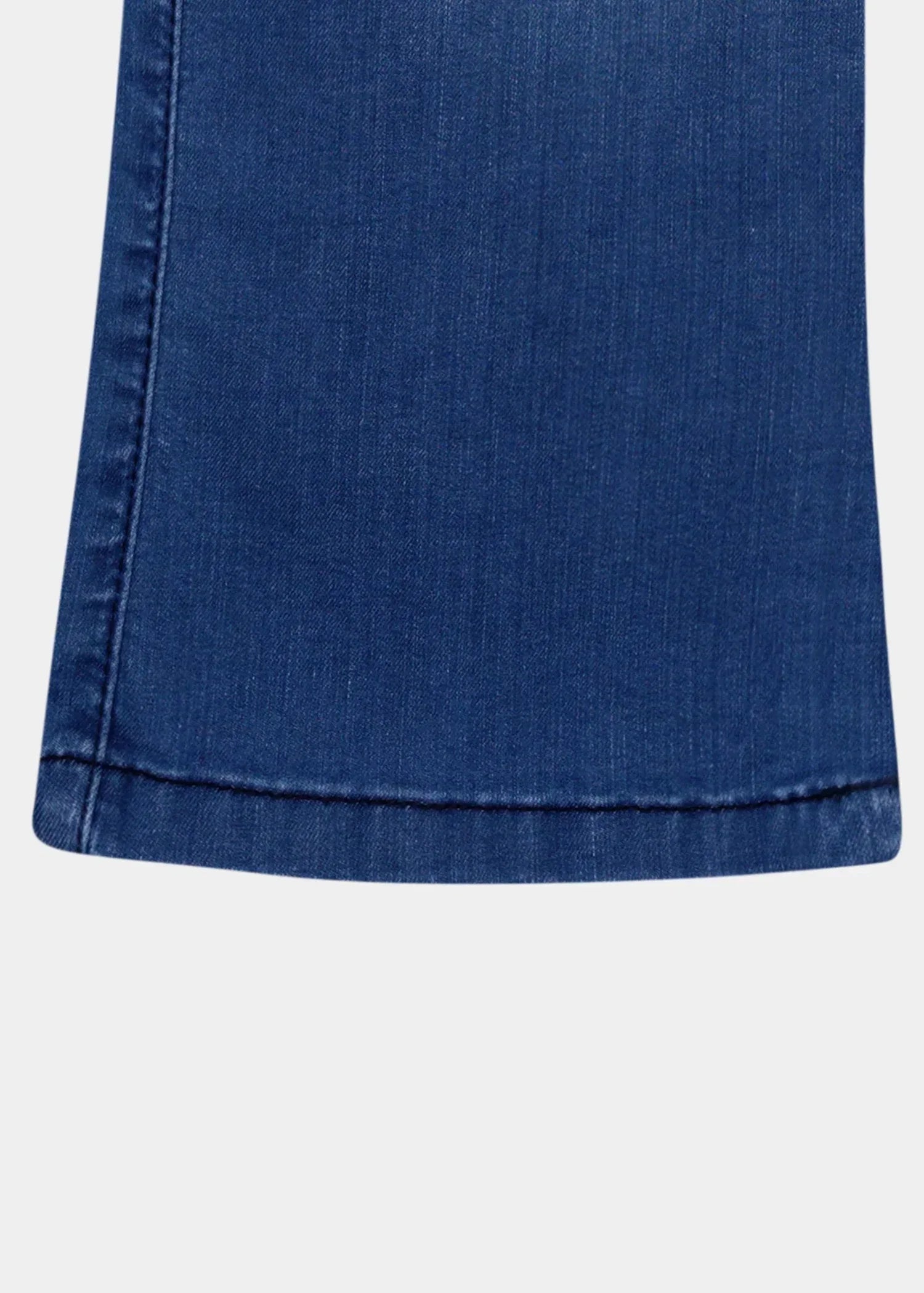 GIRLS-6 - Pocket Wide Leg Pants Dark Blue
