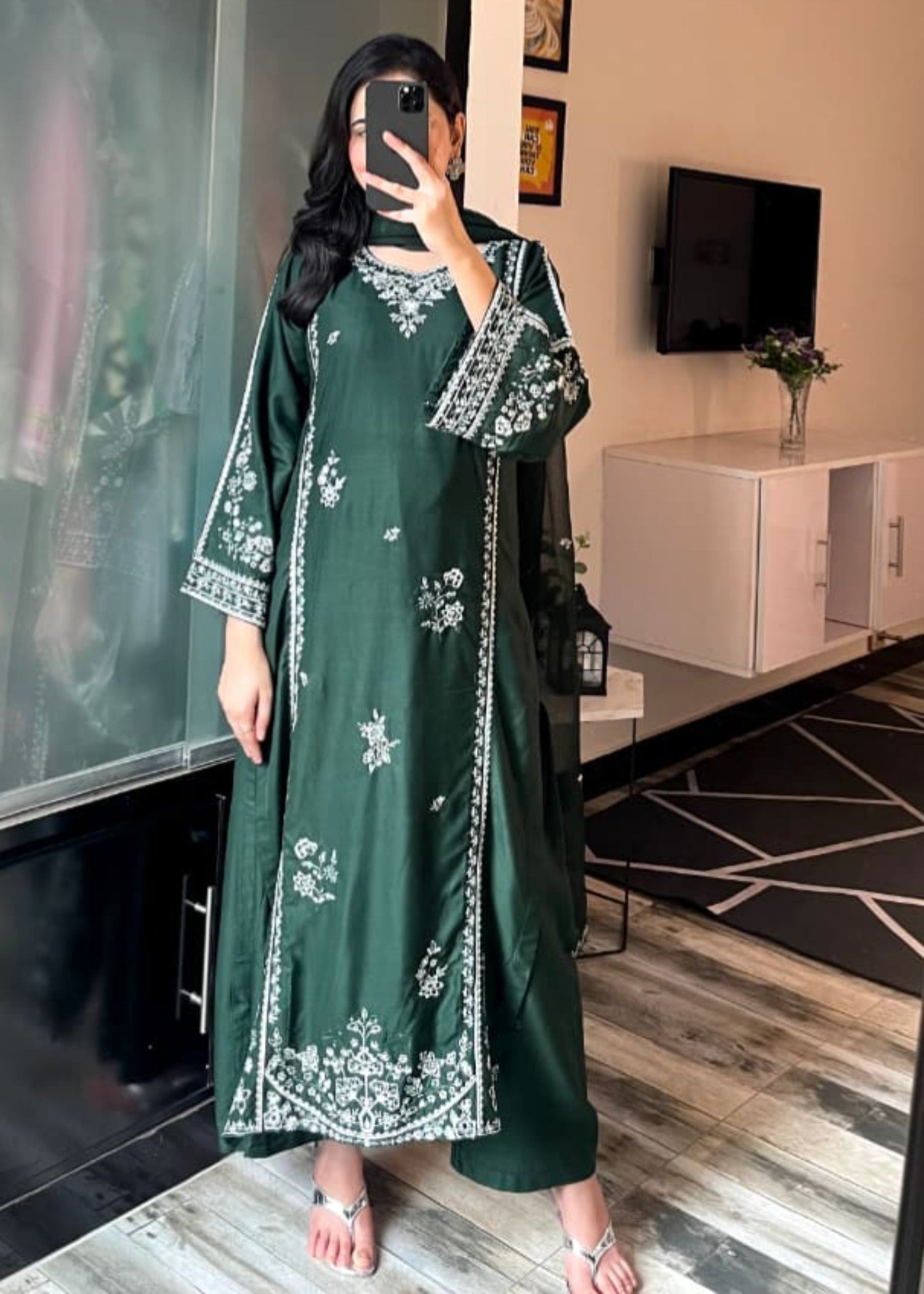 Tehzeeb Libas GRACE EMBROIDERED 3PC