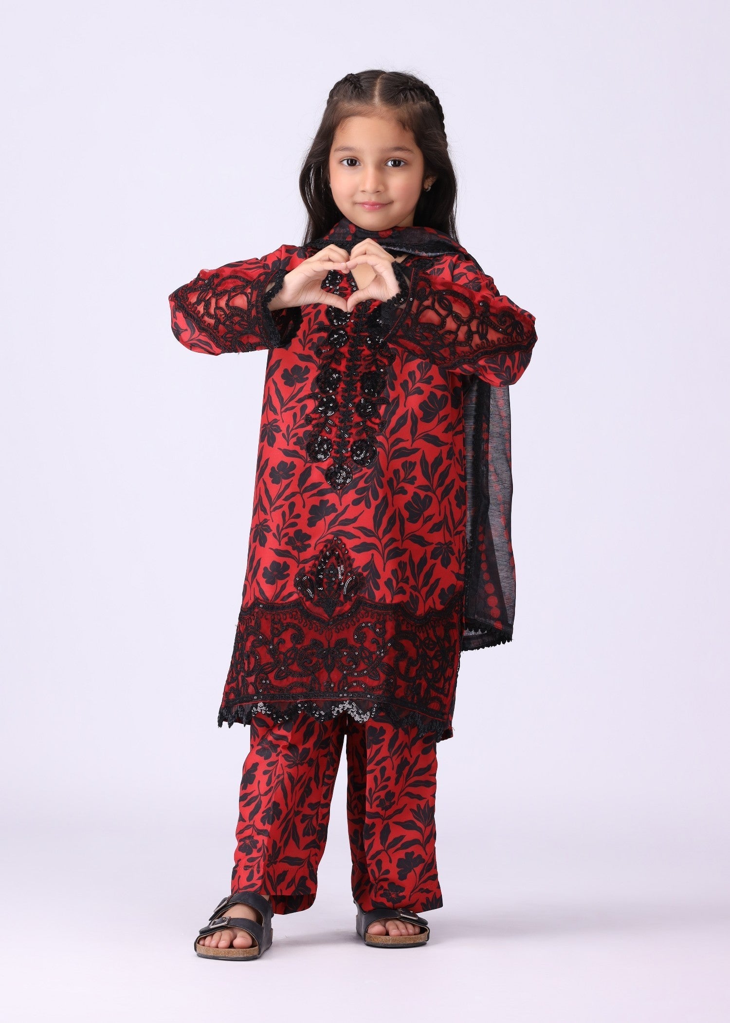 MKA-09-3PC-1 Girls Stitched