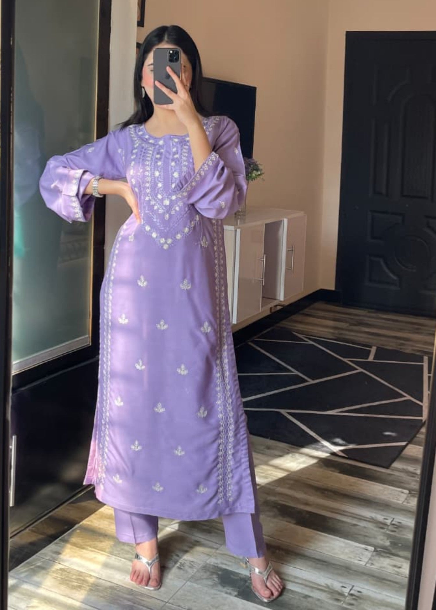 Tehzeeb Libas FEROZA EMBROIDERED 2PC