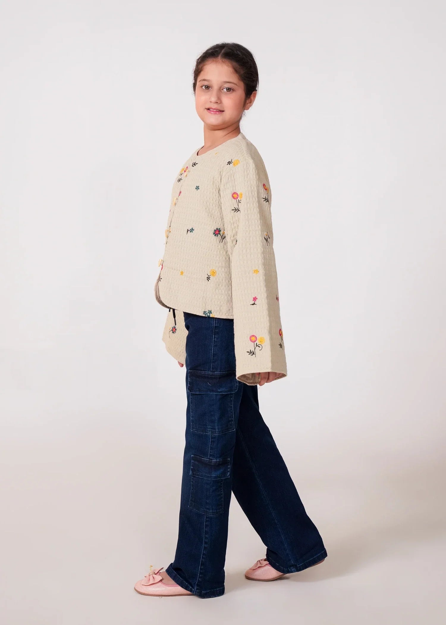 LIGHT-GREY-JACQUARD-EMBROIDERED-JACKET-FOR-GIRLS-WINTER-QUILTED-TOP