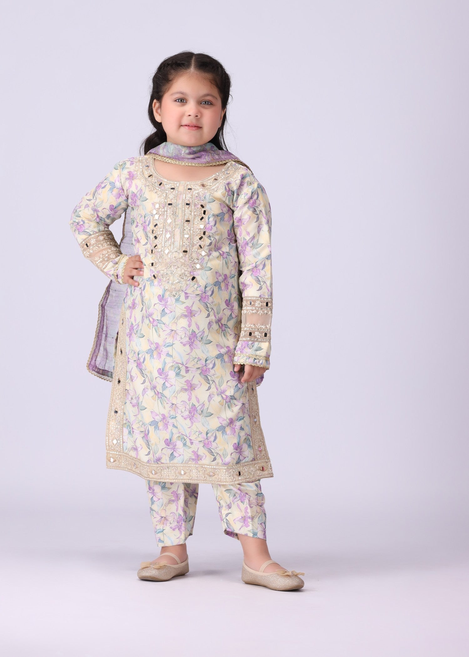 MKA-08-3PC-1 Girls Stitched