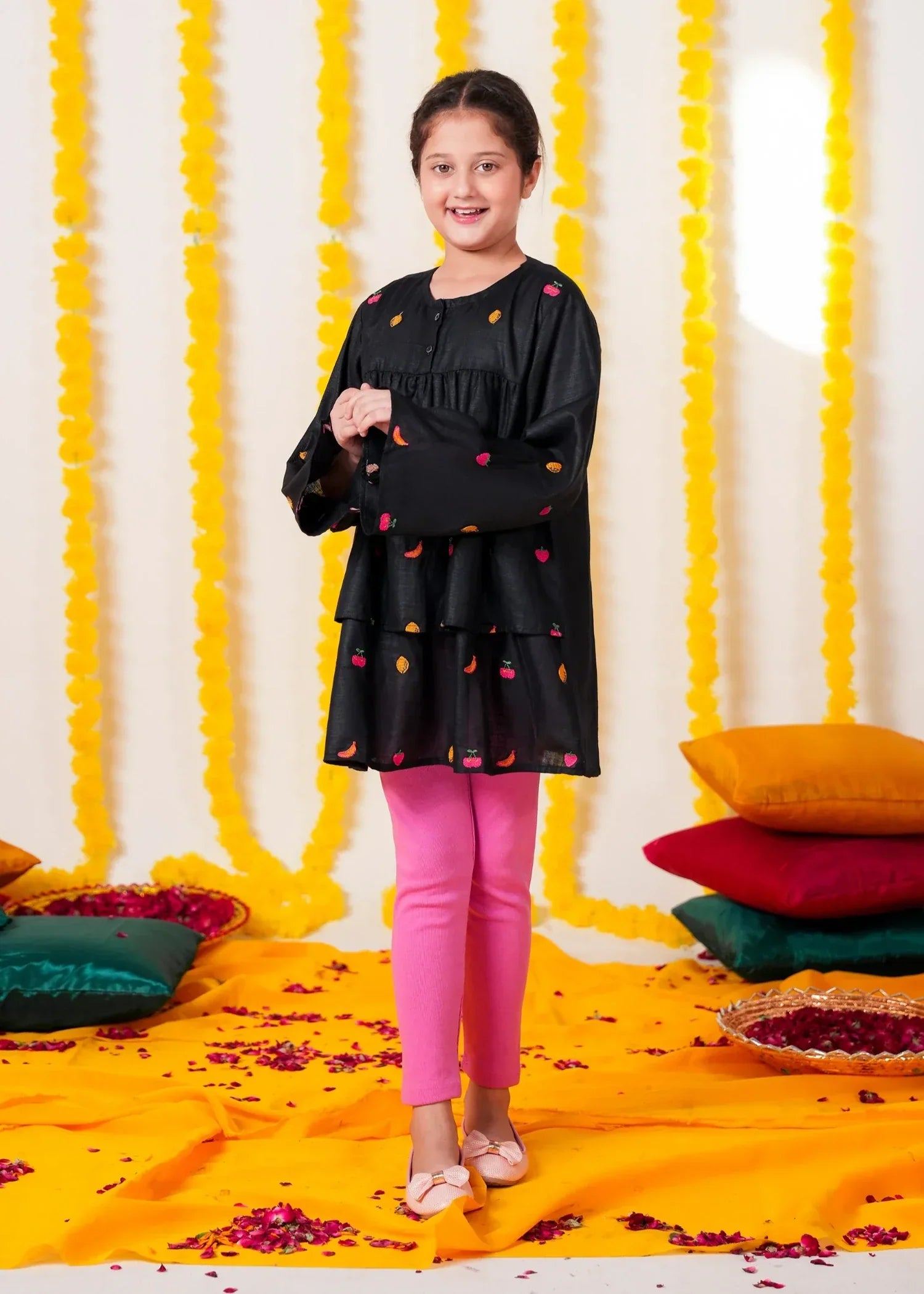 BLACK-KHADDAR-EMBROIDERED-FESTIVE-TOP-GIRLS-WINTER-ETHNIC-WEAR