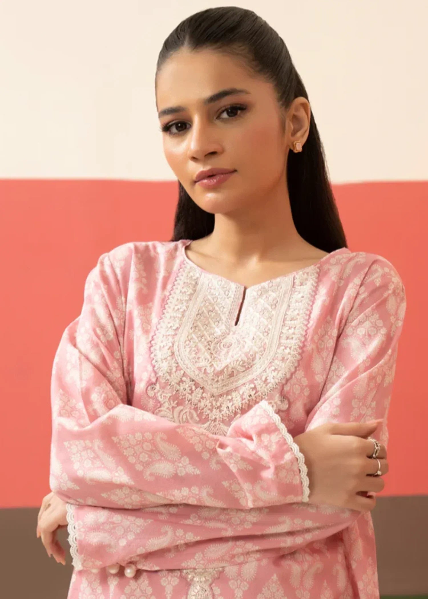 Zellbury Embroidered Kurta Trouser - WPS2521693