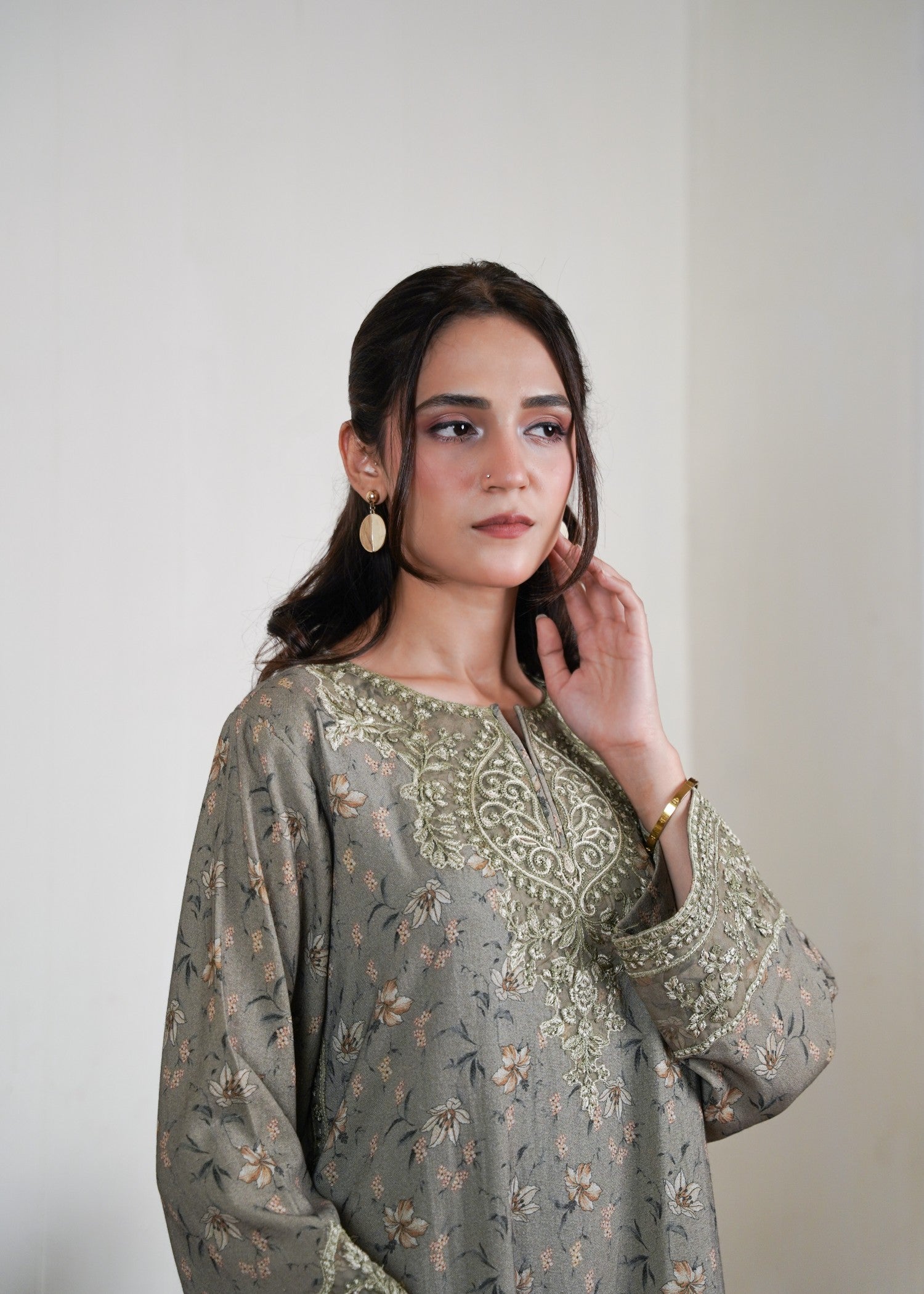 DZP-15-2 Pc Dhanak Printed