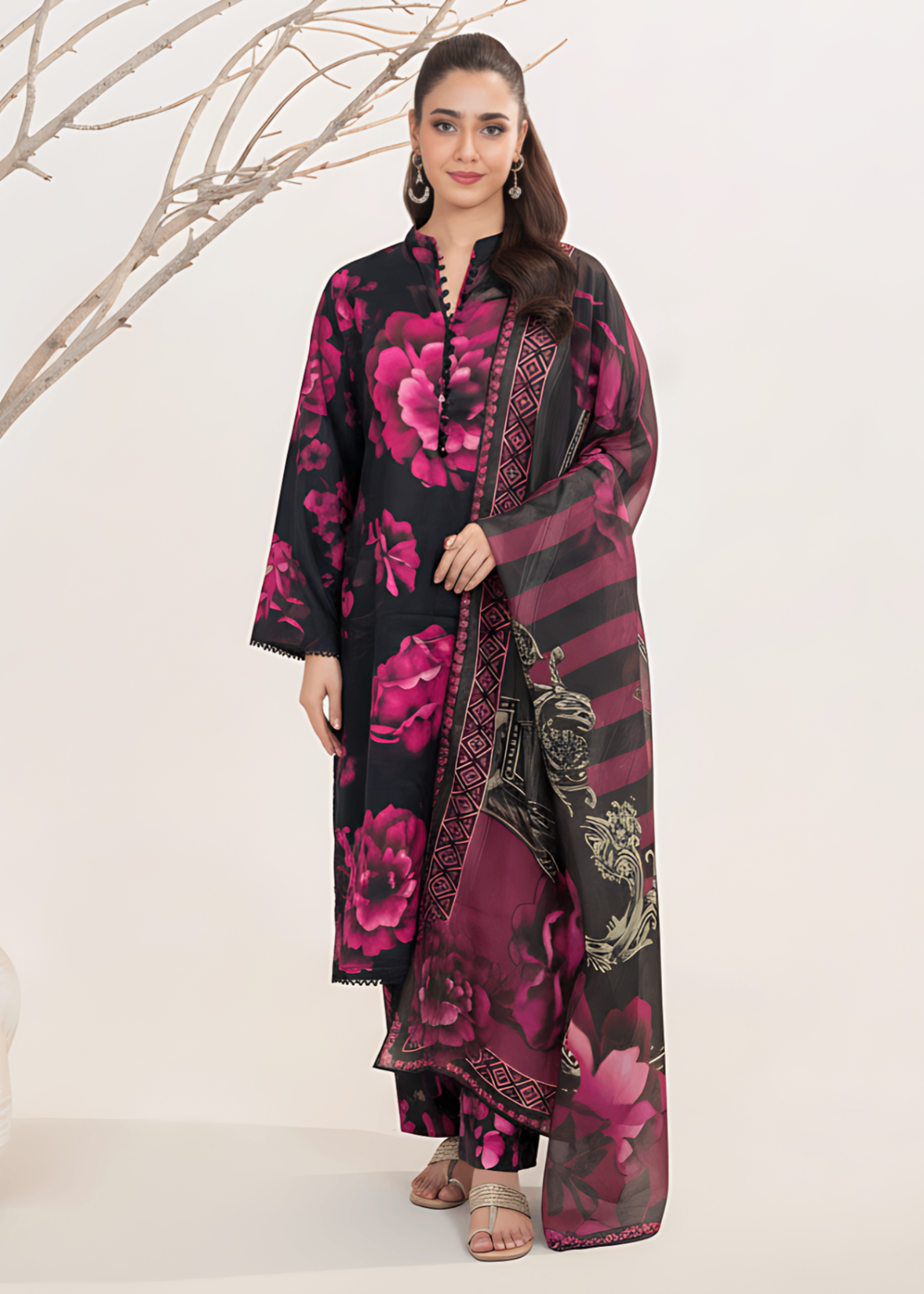 Sahibas By Mirza Dreamy Black