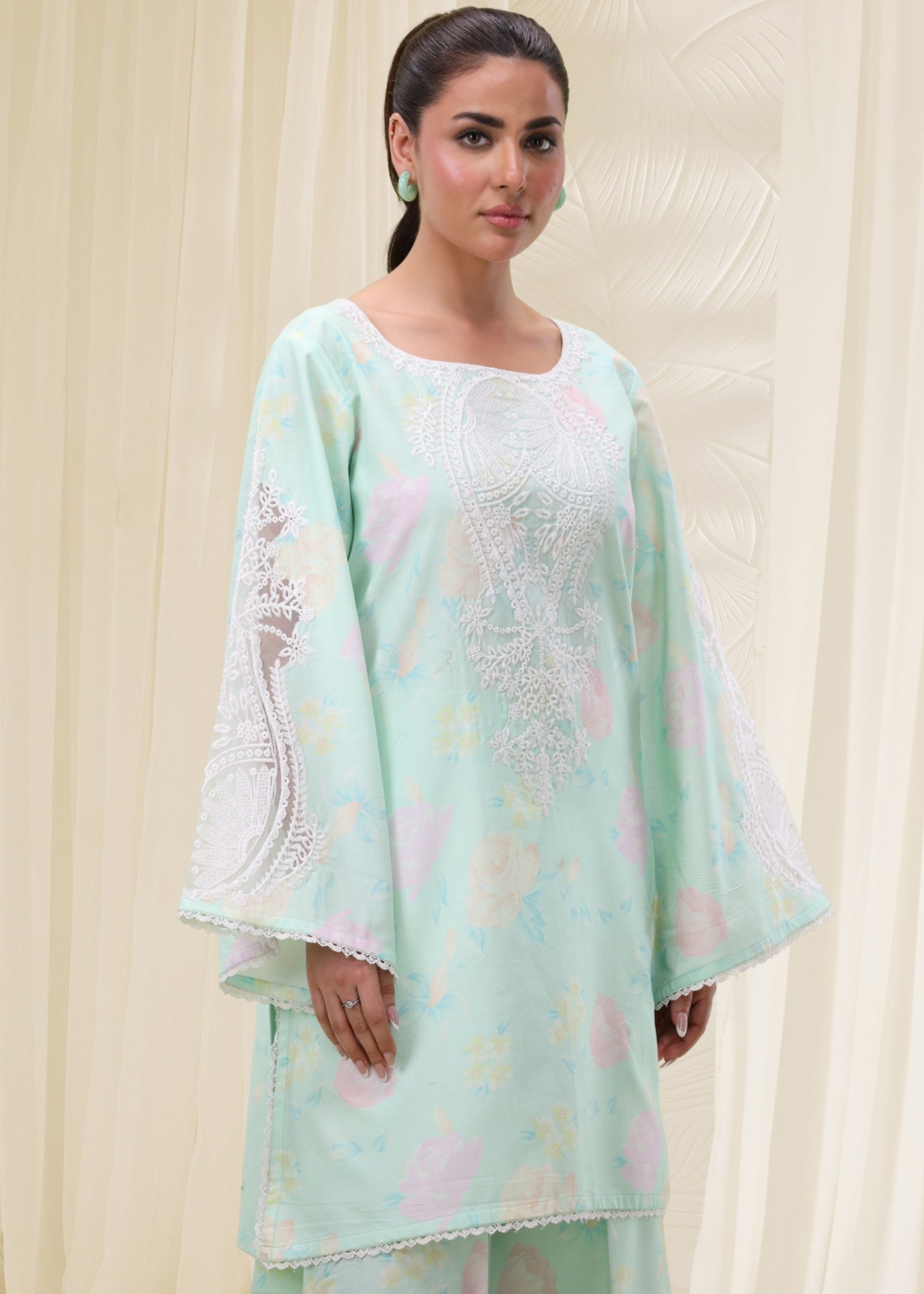 Mohagni LP-13 2PC LAWN STITCHED