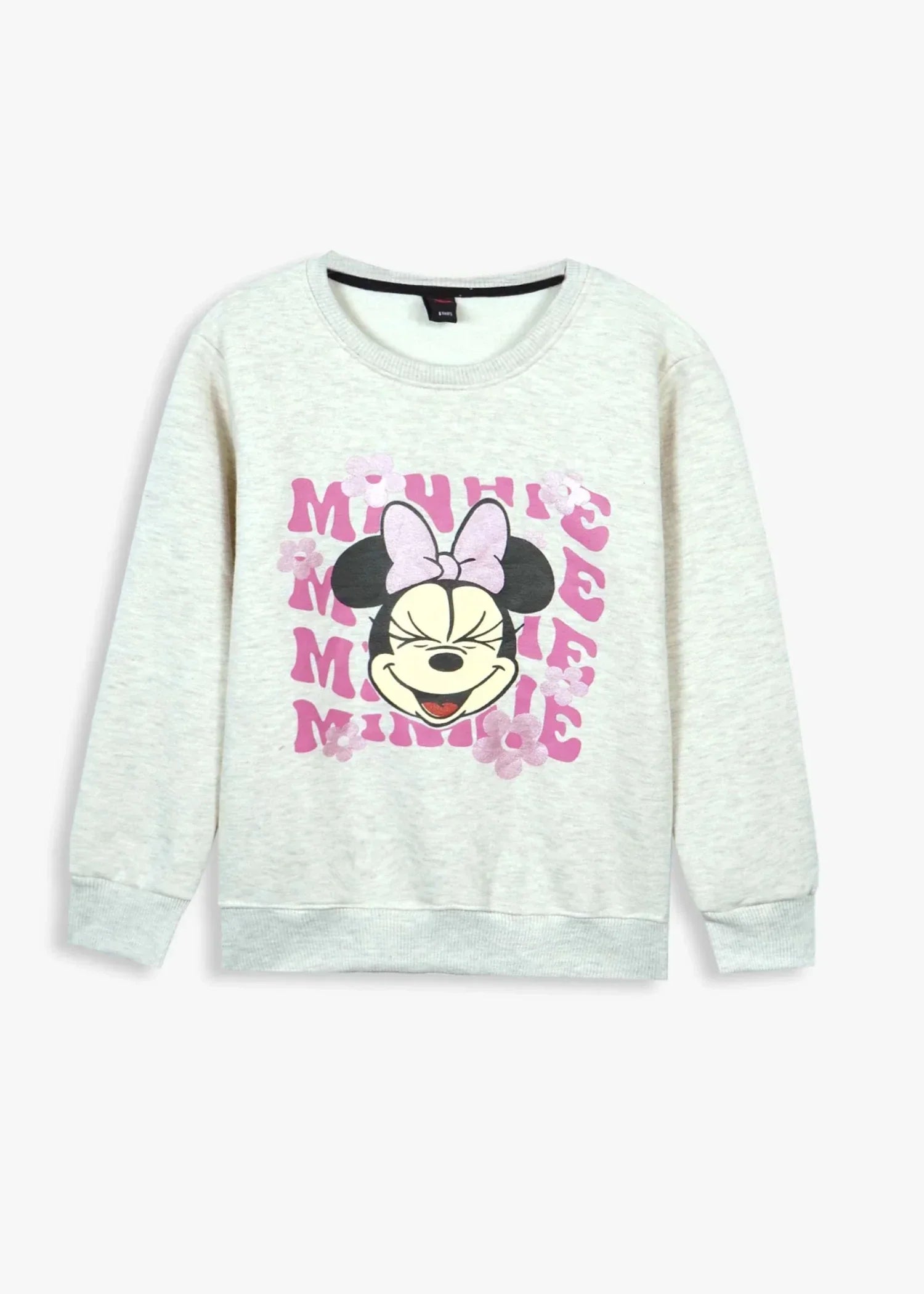 MINNIE-MOUSE-KIDS-TRACKSUIT-2 - Piece Cotton Fleece Sweatshirt Joggers Set Winter Wear