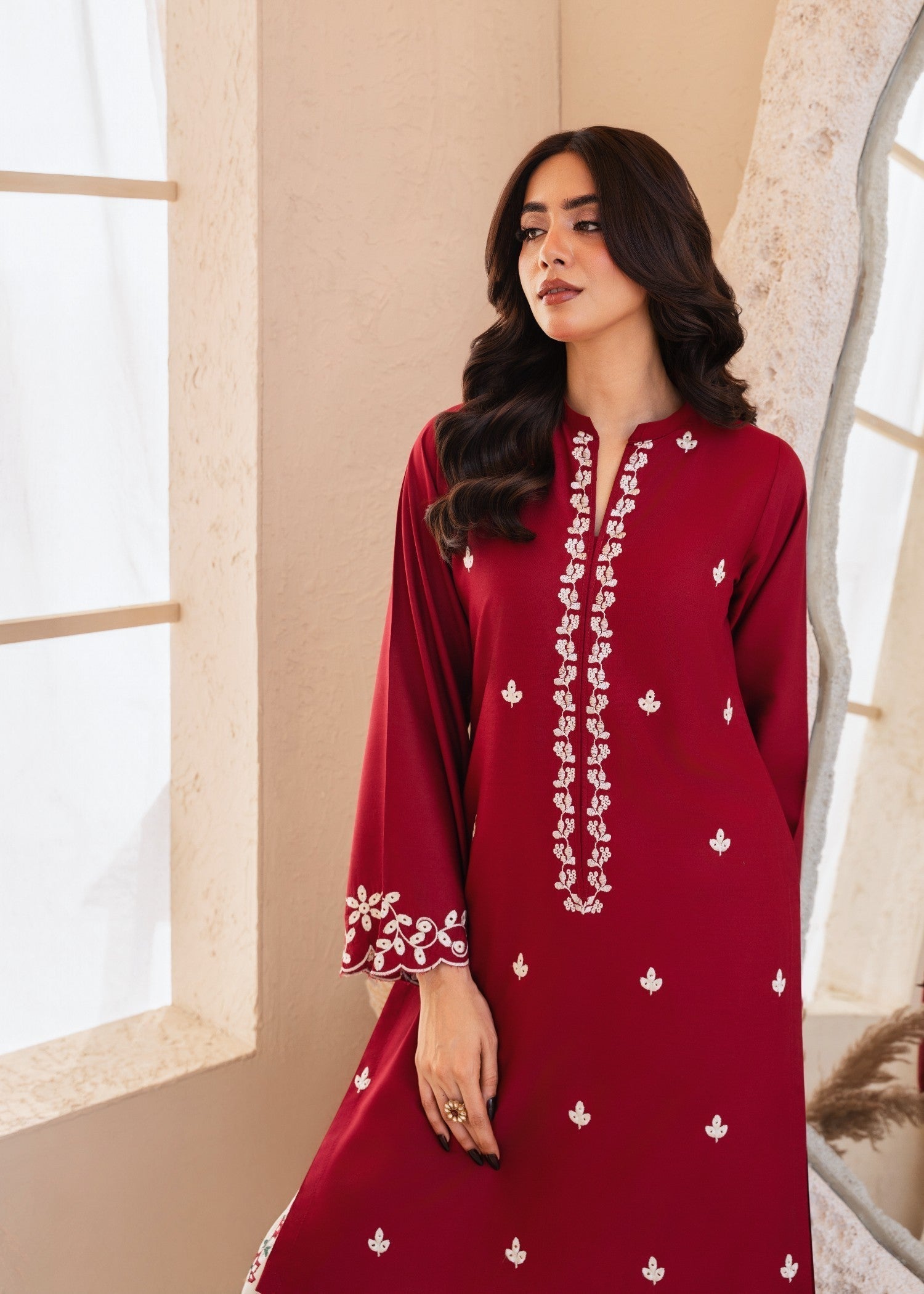 Tehzeeb Libas ZARF EMBROIDERED 2PC