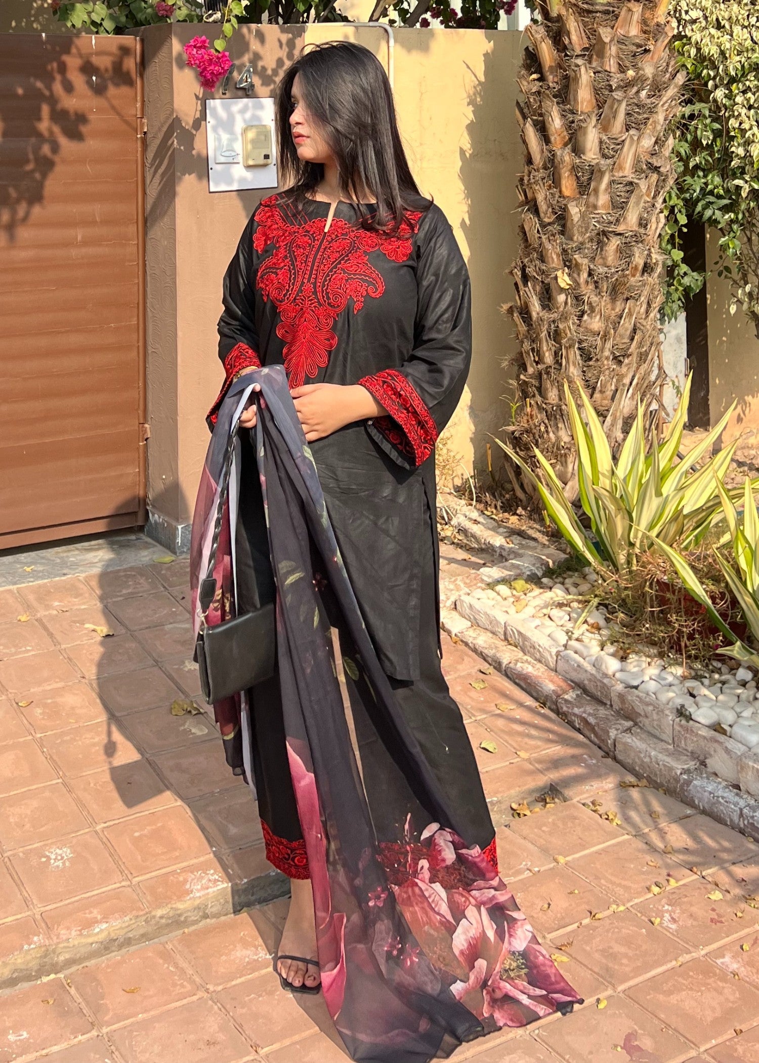 Tehzeeb Libas MAHI EMBROIDERED 3PC