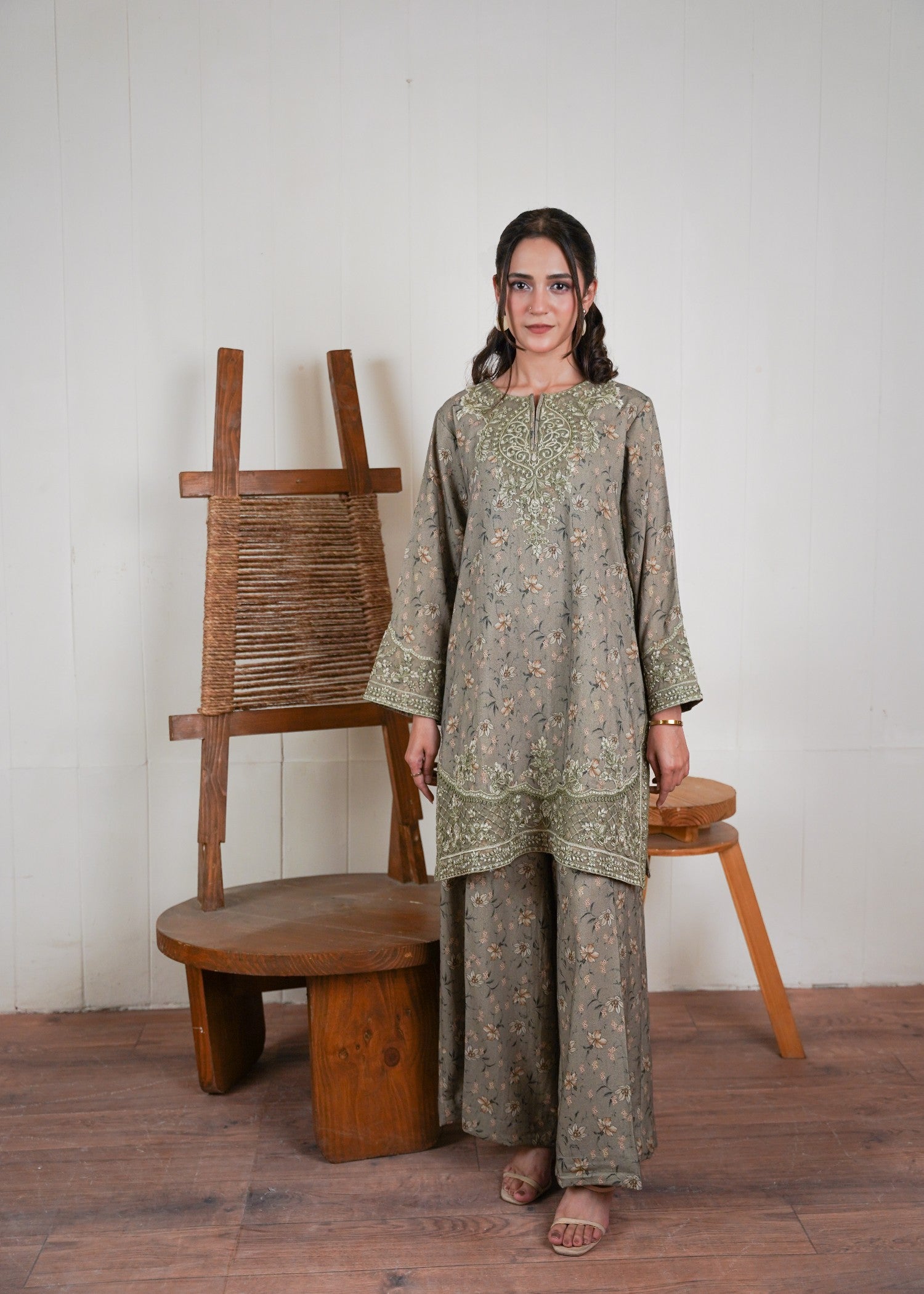 DZP-15-2 Pc Dhanak Printed