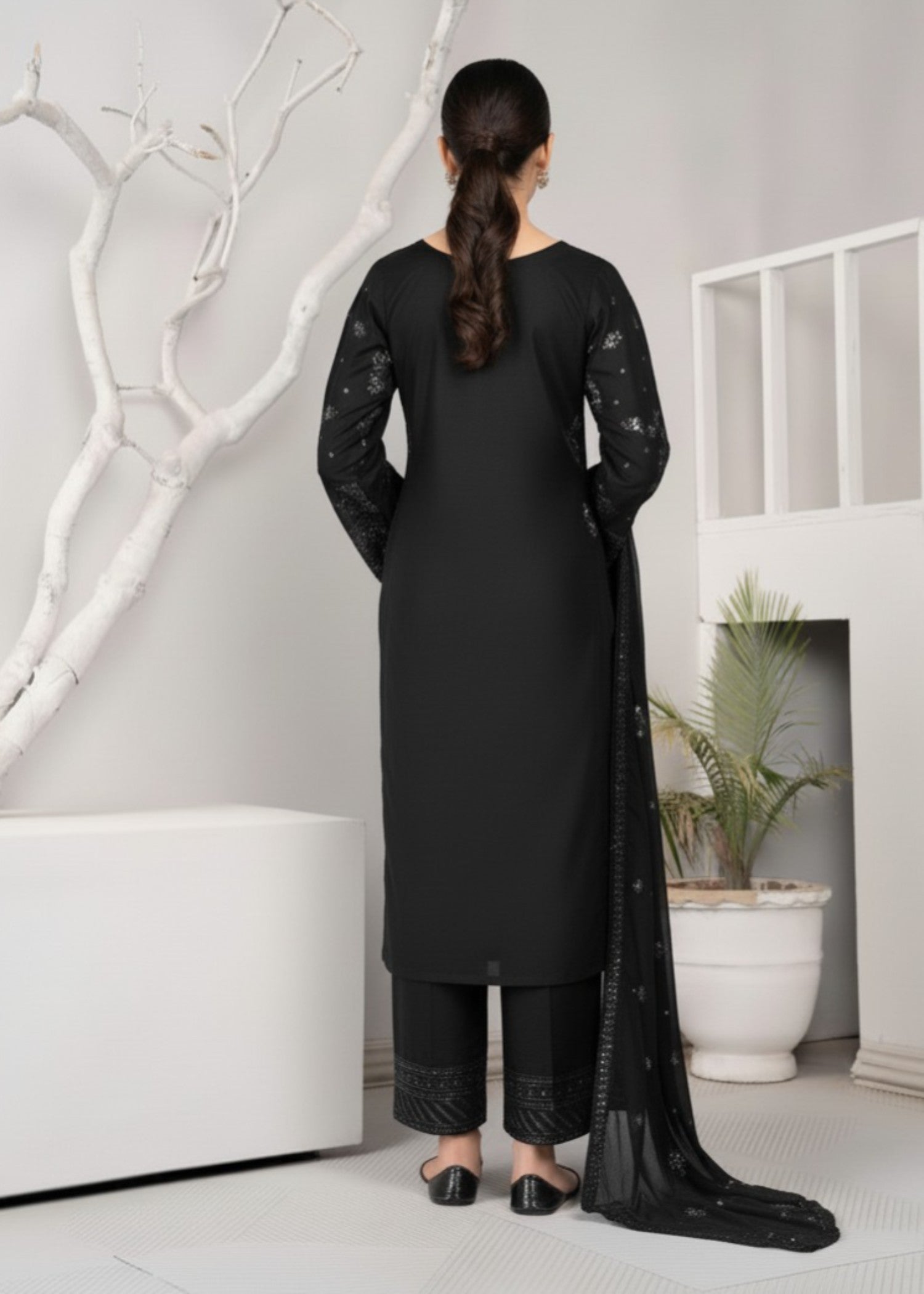Sahibas By Mirza Bilonara - Black