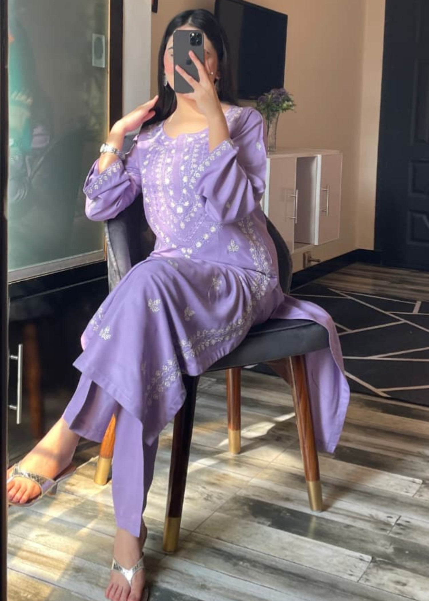 Tehzeeb Libas FEROZA EMBROIDERED 2PC