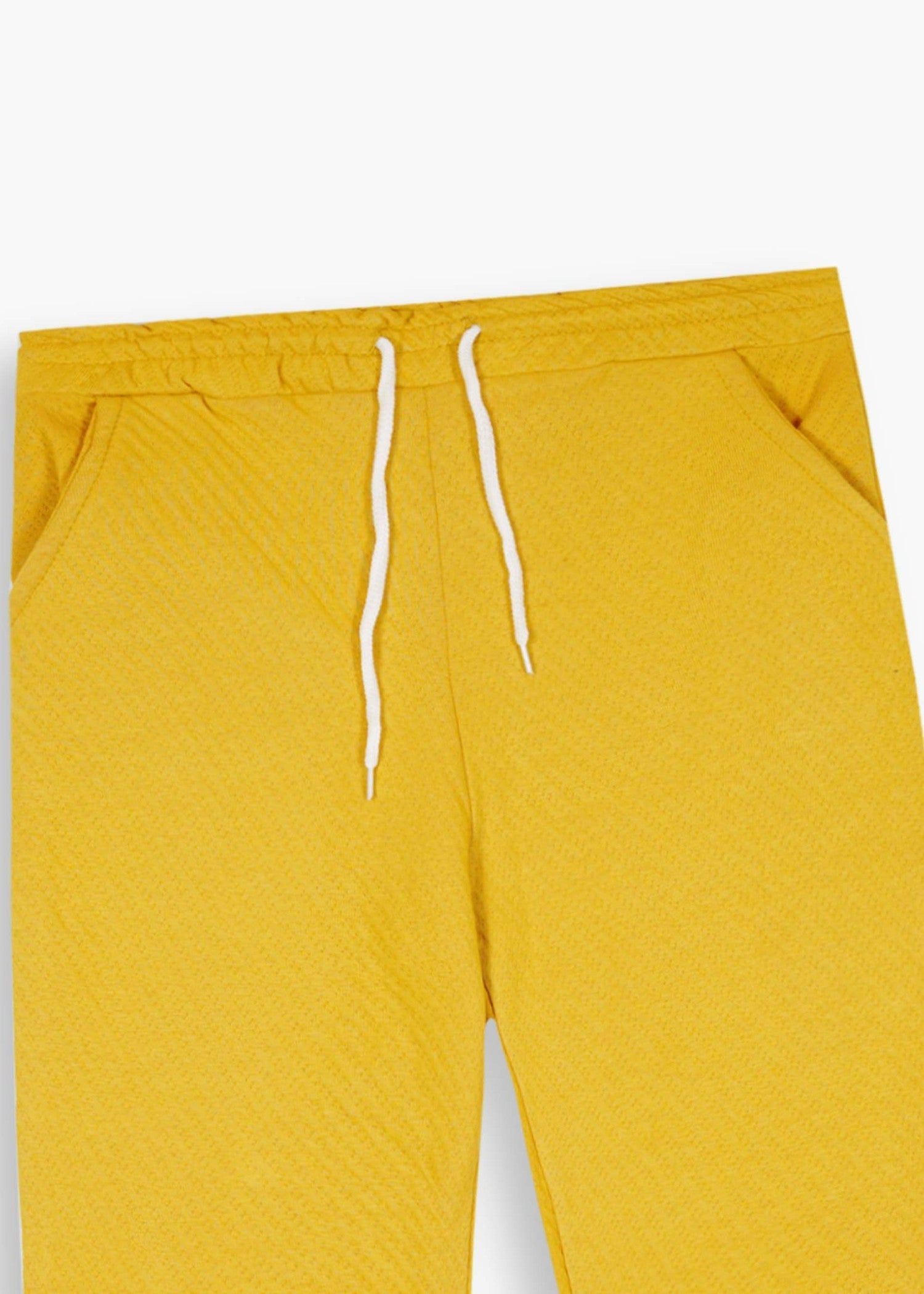 CHERRY-YELLOW-QUILTED-RUFFLE-SUIT-FOR-GIRLS-WINTER-2 - Piece Set