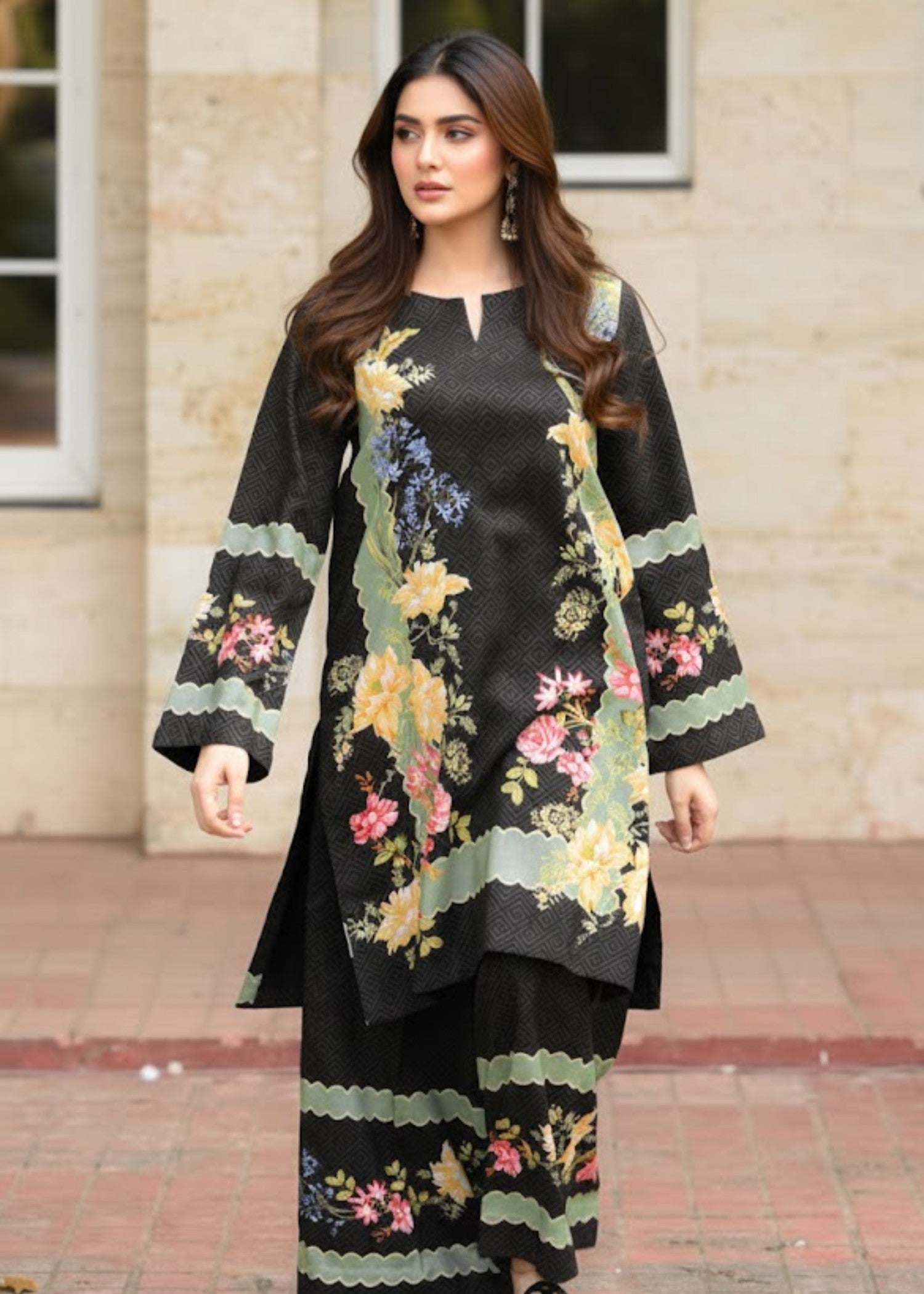 Tehzeeb Libas MULTICOLOR FLORAT