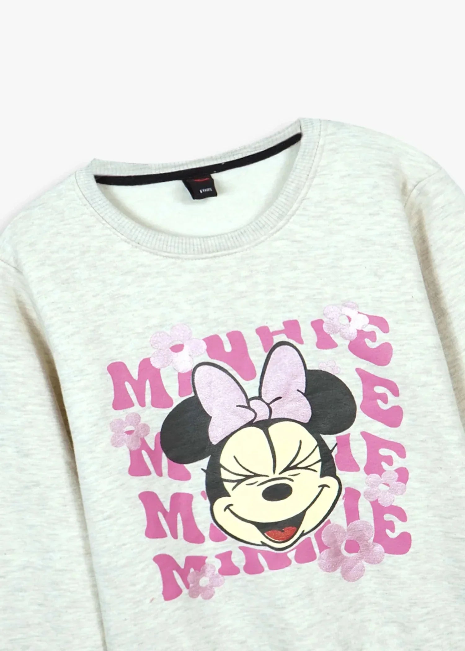 MINNIE-MOUSE-KIDS-TRACKSUIT-2 - Piece Cotton Fleece Sweatshirt Joggers Set Winter Wear
