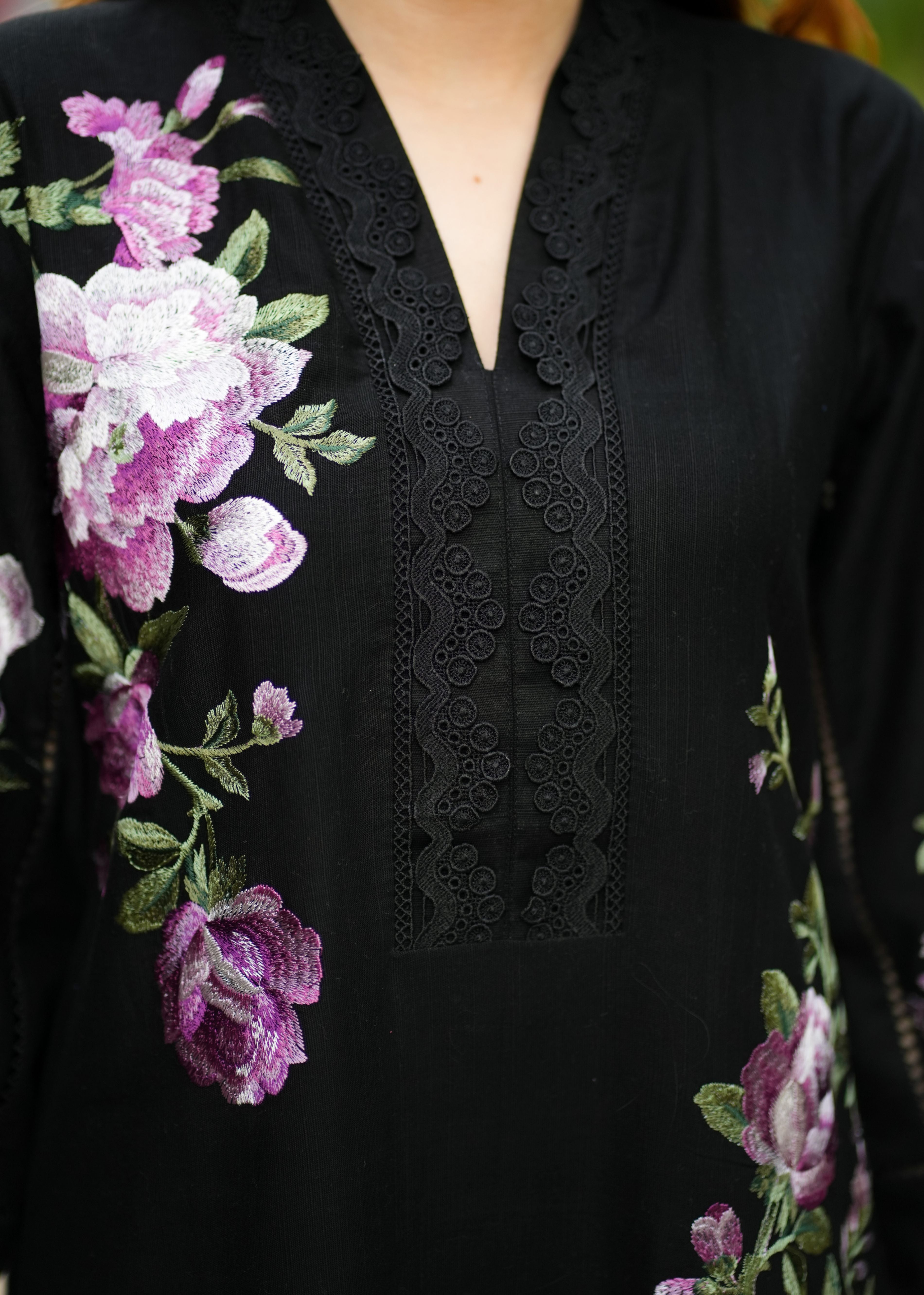 Sahibas By Mirza Rohini - Black