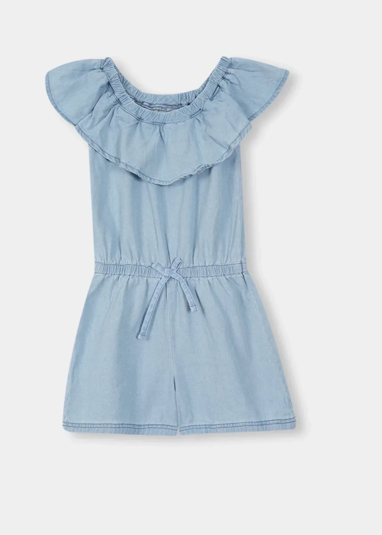100 - Cotton Girls Denim Jumpshort