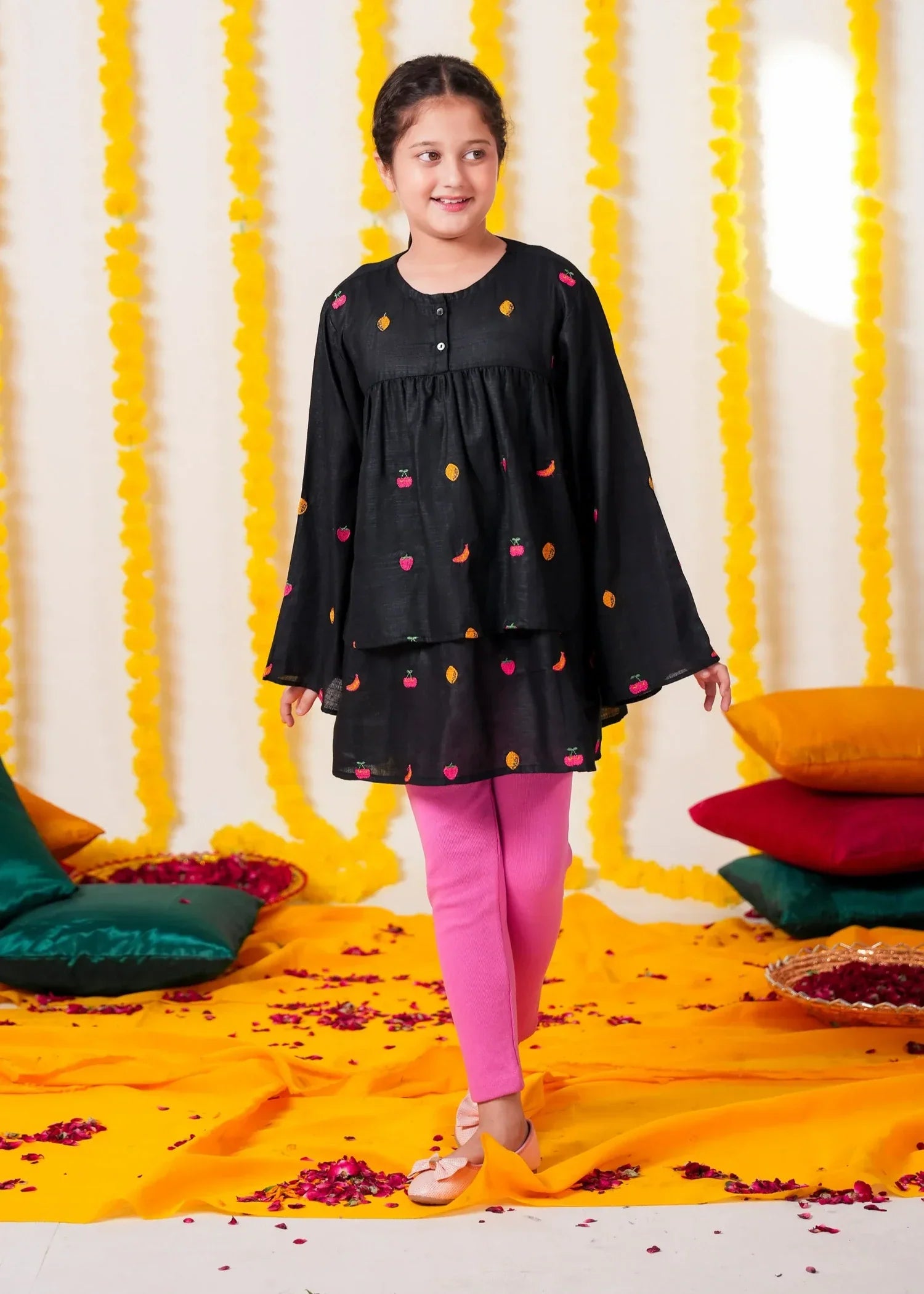 BLACK-KHADDAR-EMBROIDERED-FESTIVE-TOP-GIRLS-WINTER-ETHNIC-WEAR