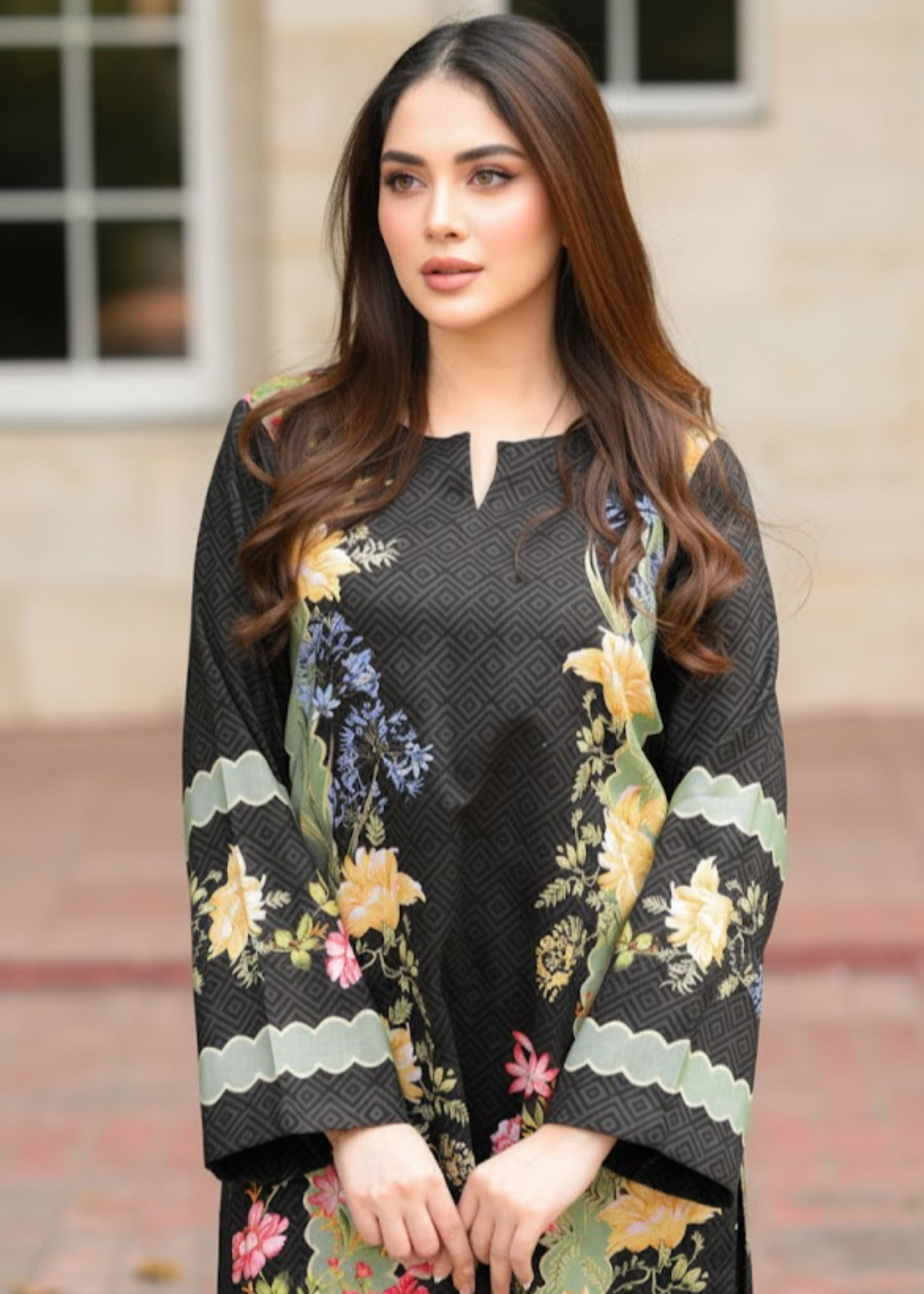Tehzeeb Libas MULTICOLOR FLORAT