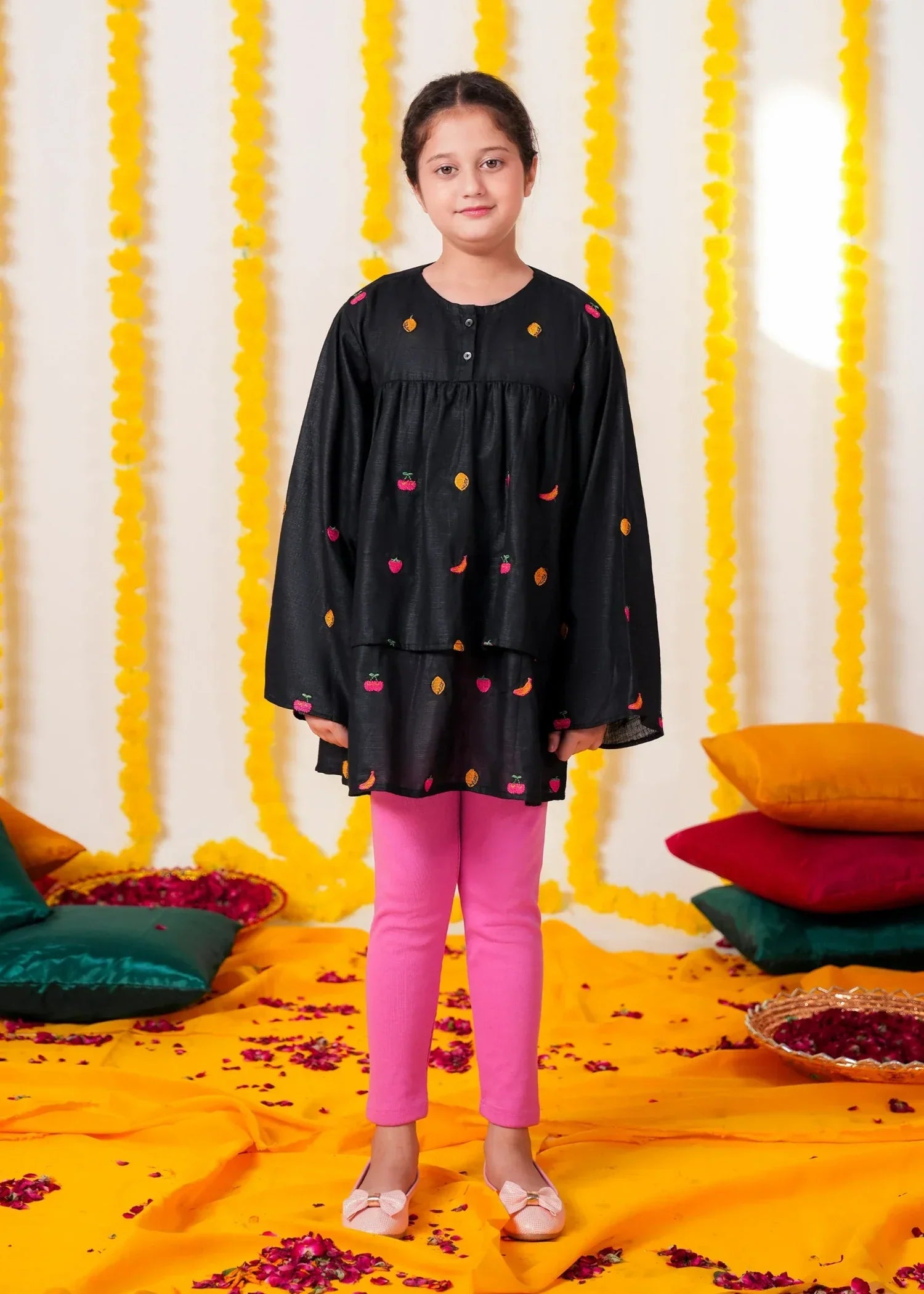 BLACK-KHADDAR-EMBROIDERED-FESTIVE-TOP-GIRLS-WINTER-ETHNIC-WEAR
