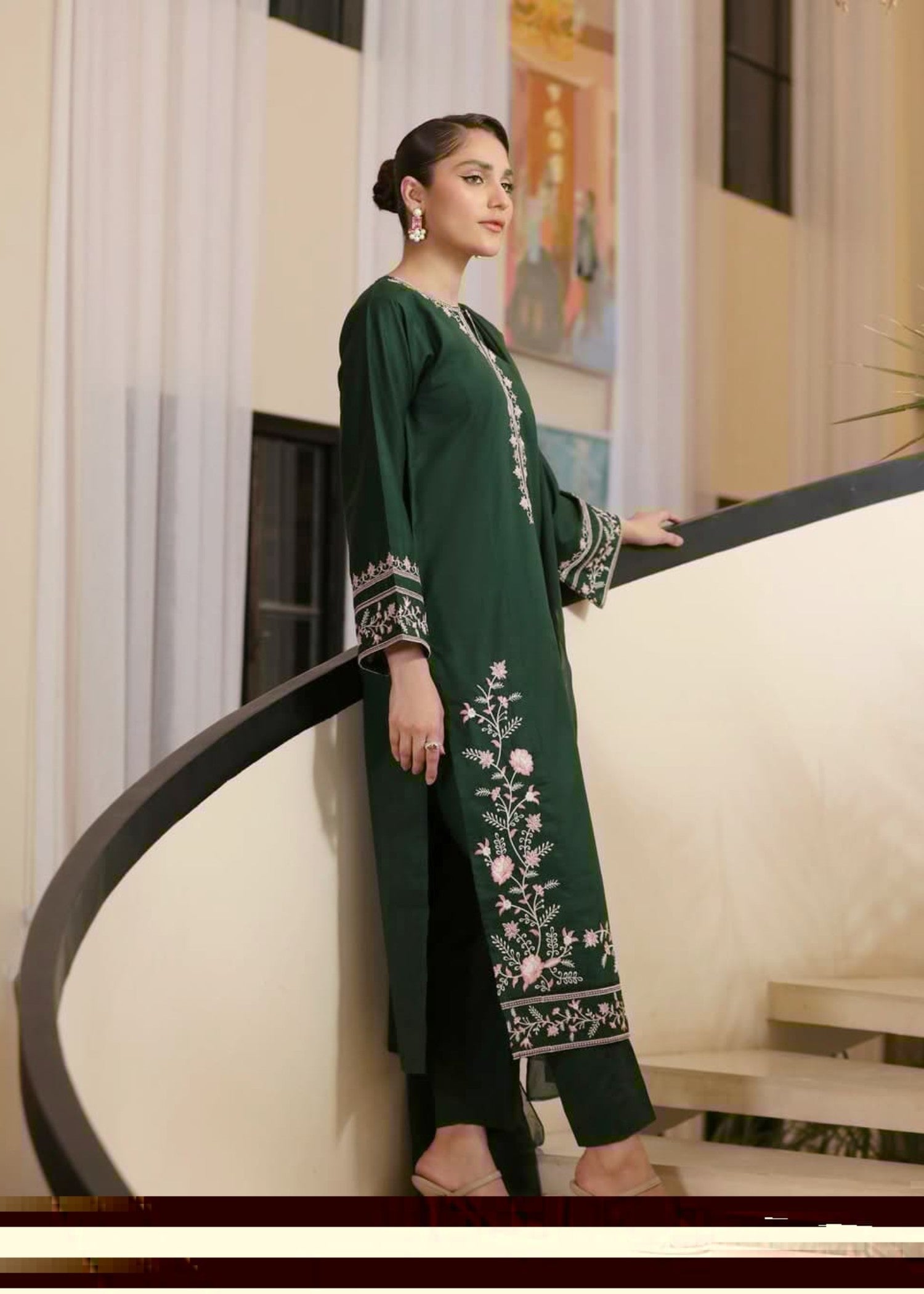 Tehzeeb Libas addab stitch 2pc