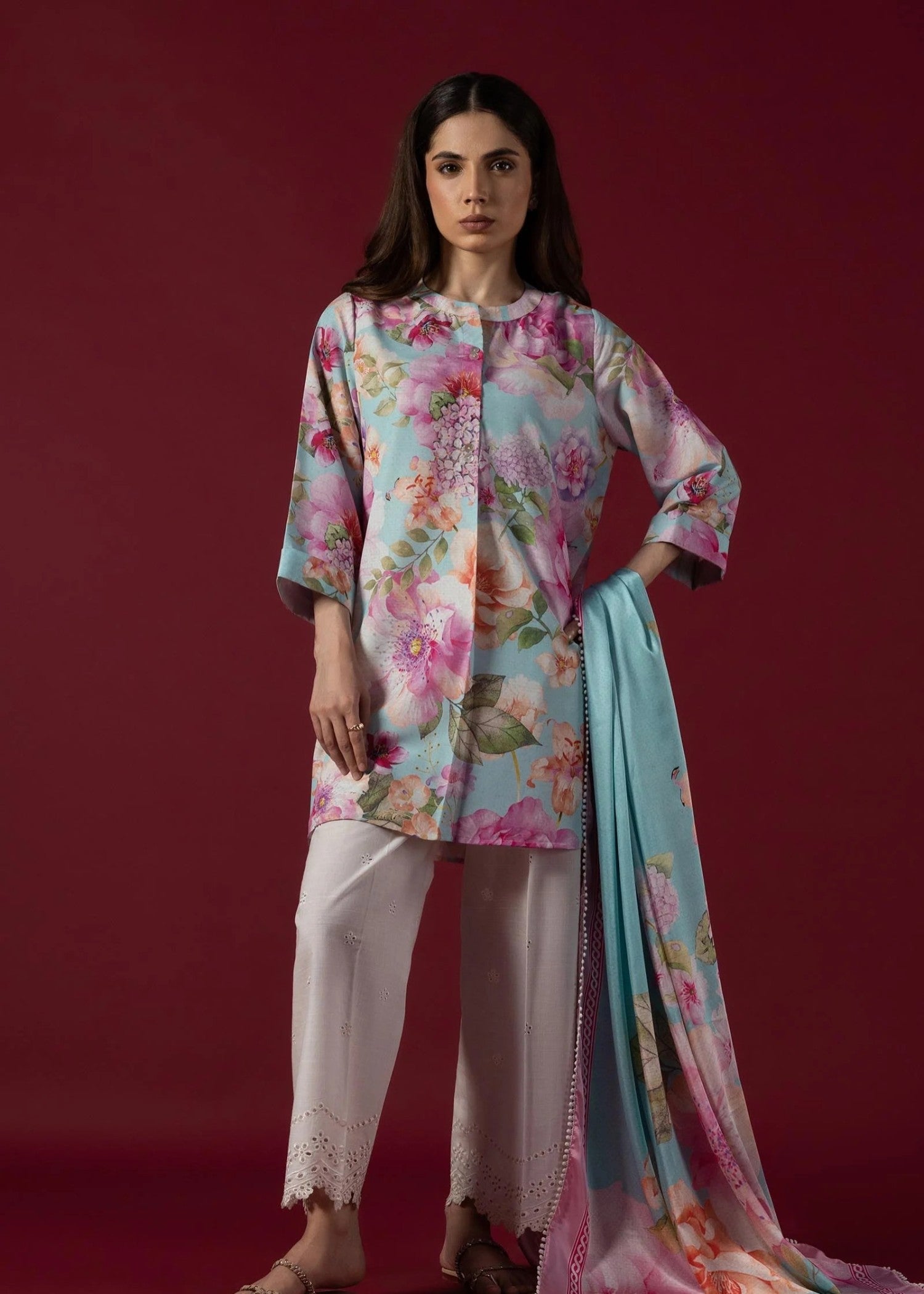 Sana Safinaz Stitched Shirt - SS25BSP521