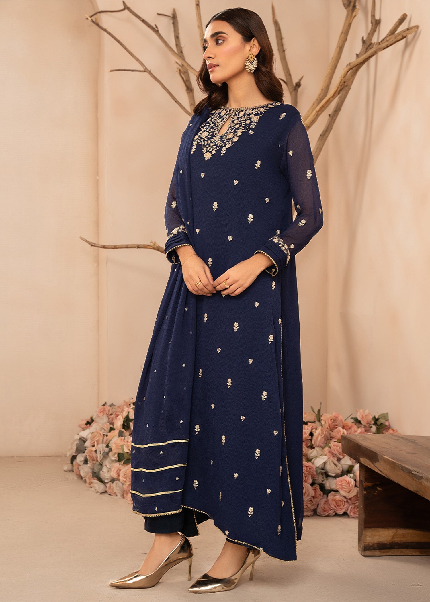 Agha Jaan Insia Blue