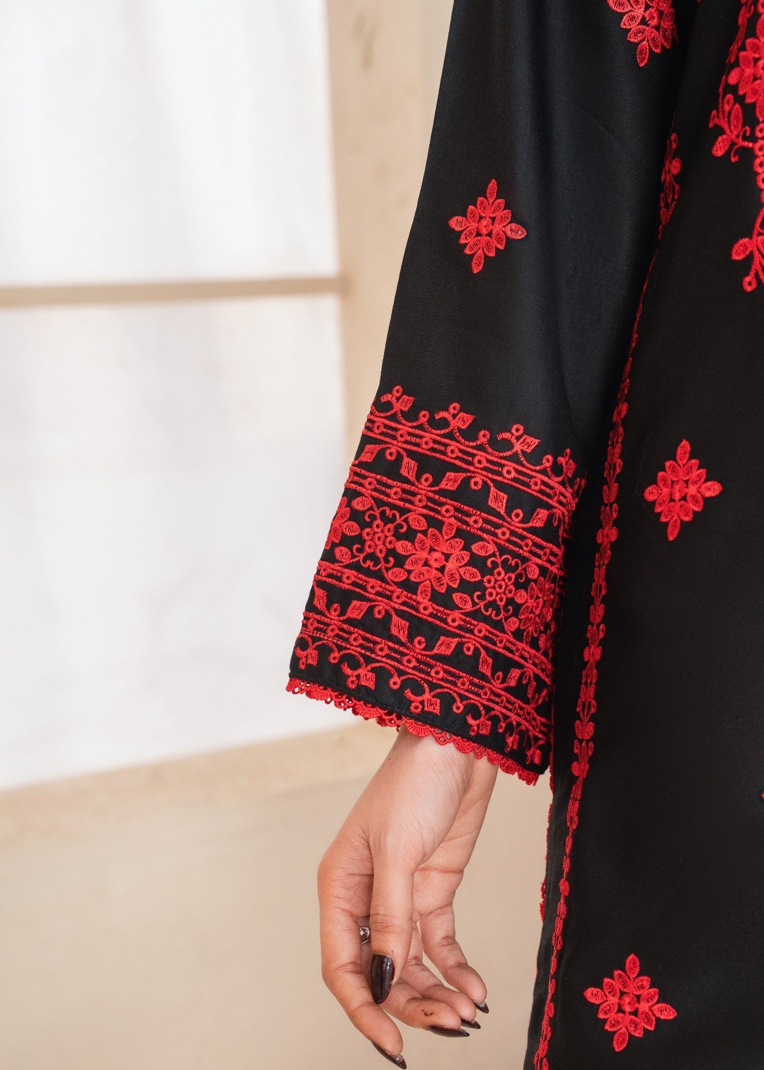 Tehzeeb Libas GLAZE EMBROIDERED 2PC