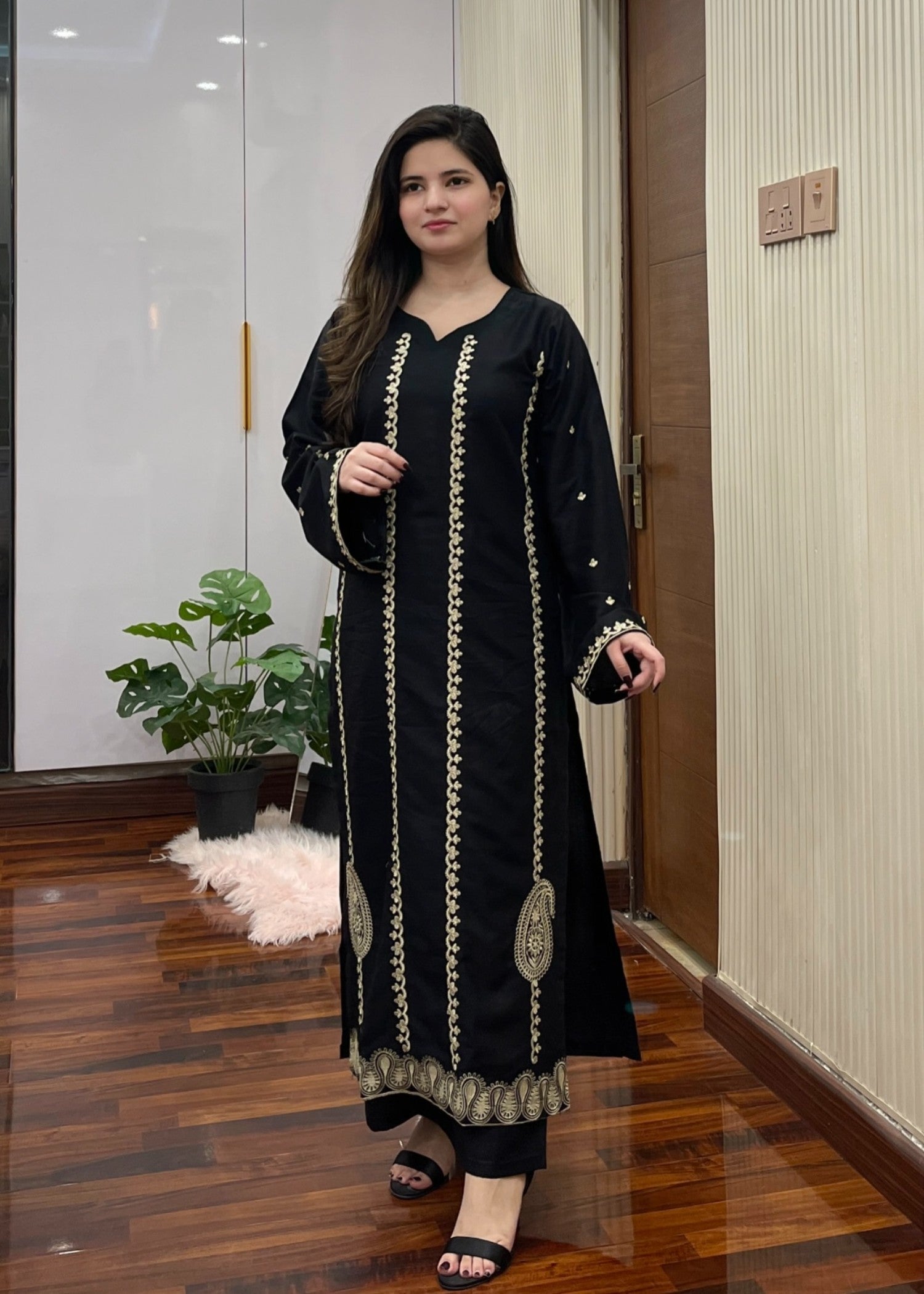 Tehzeeb Libas GHAZAL EMBROIDERED 2PC