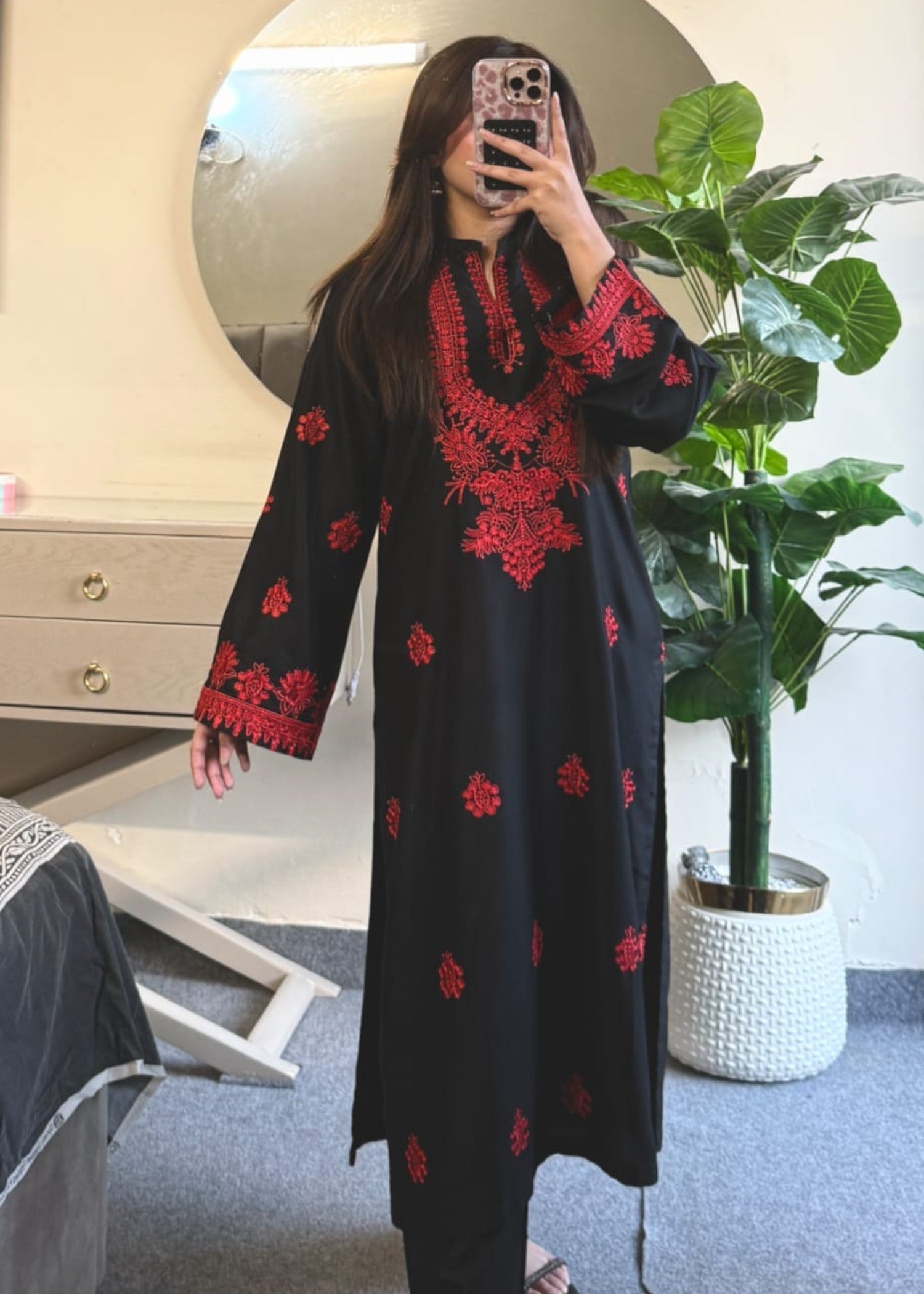 Tehzeeb Libas KOMAL EMBROIDERY 2PC