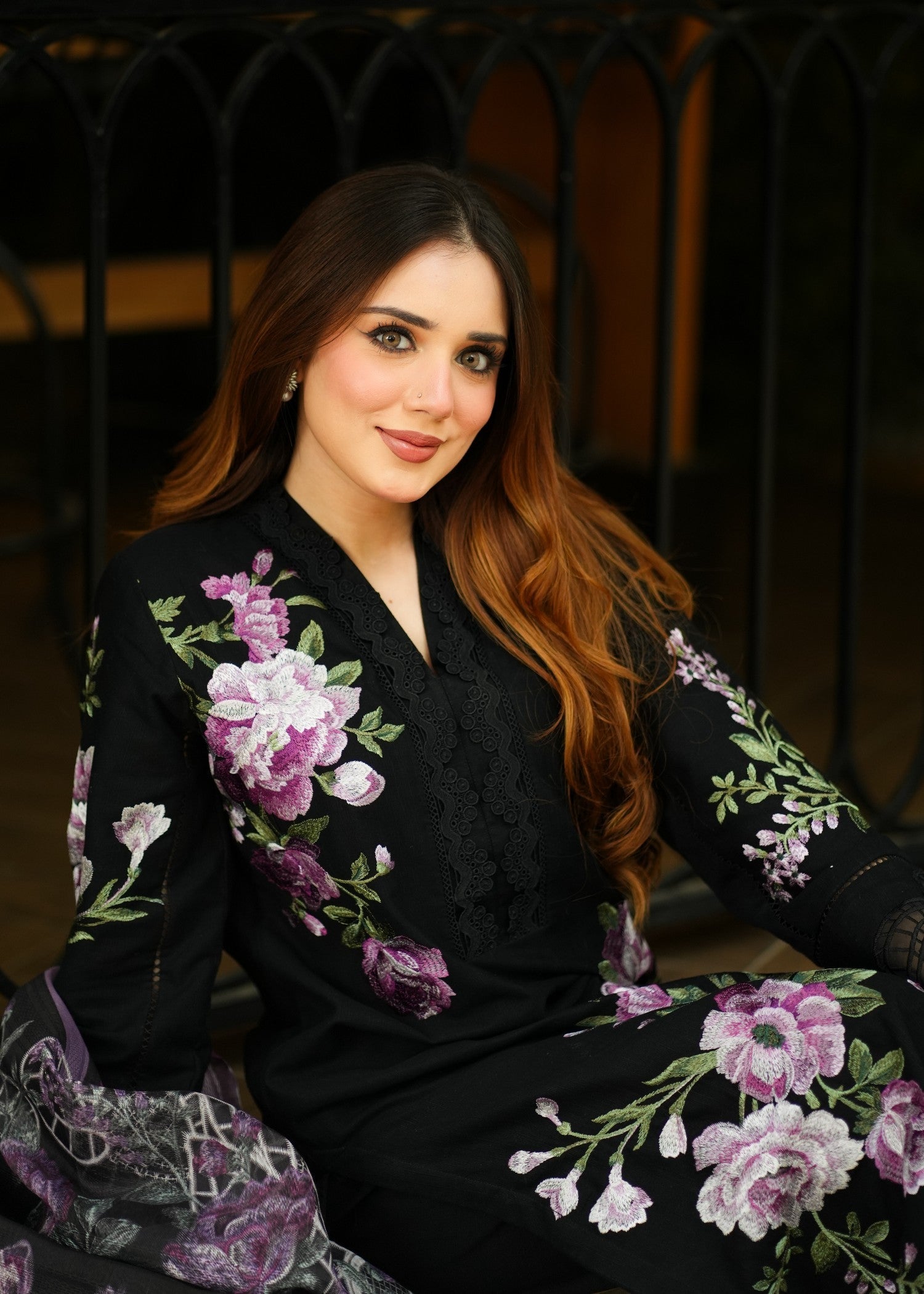 Sahibas By Mirza Rohini - Black